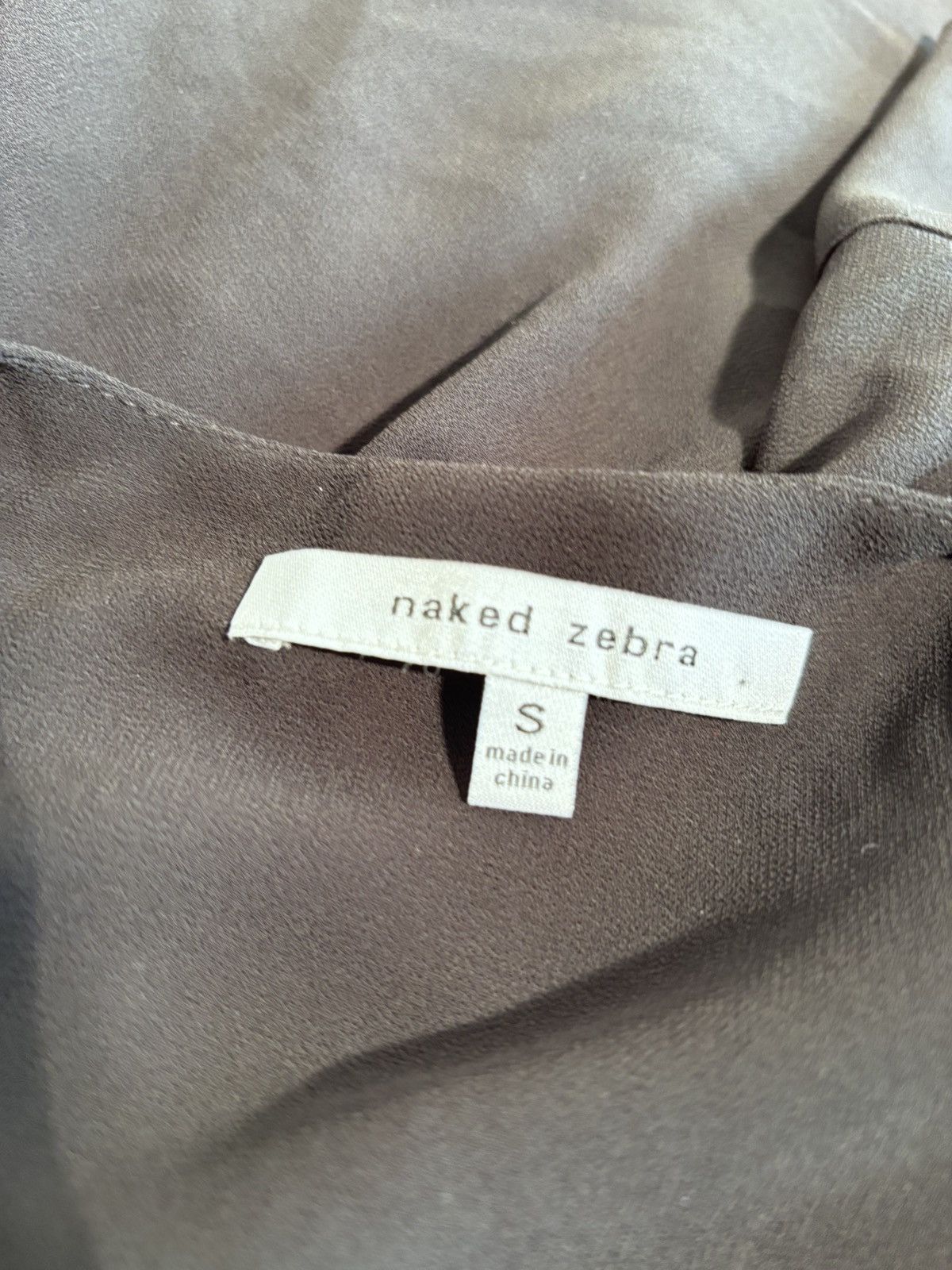 Other Naked Zebra Cross Front Blouse Size S / US 4 / IT 40 - 8 Thumbnail