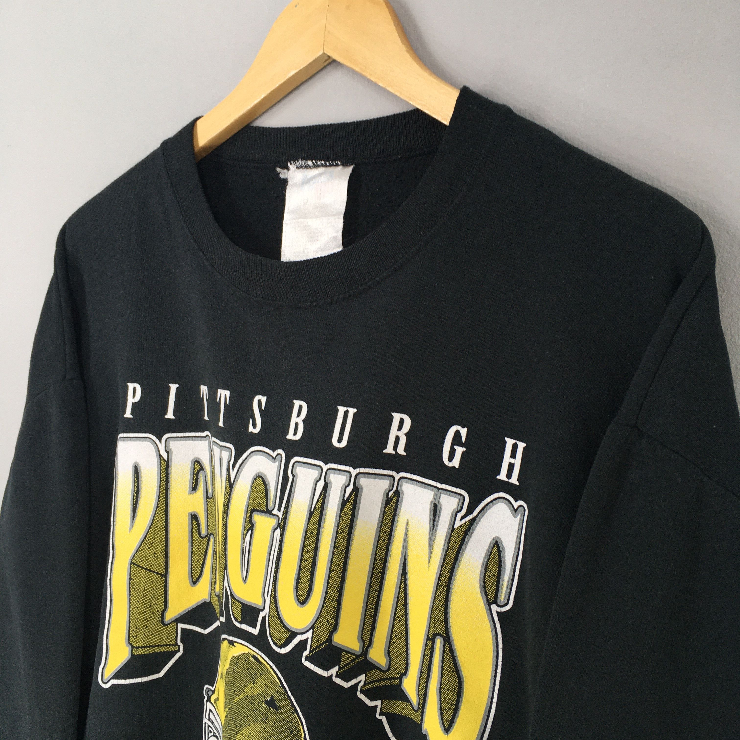 NHL × Vintage Vintage 90s Pittsburgh Penguins NHL Hockey S Size US S / EU 44-46 / 1 - 5 Thumbnail