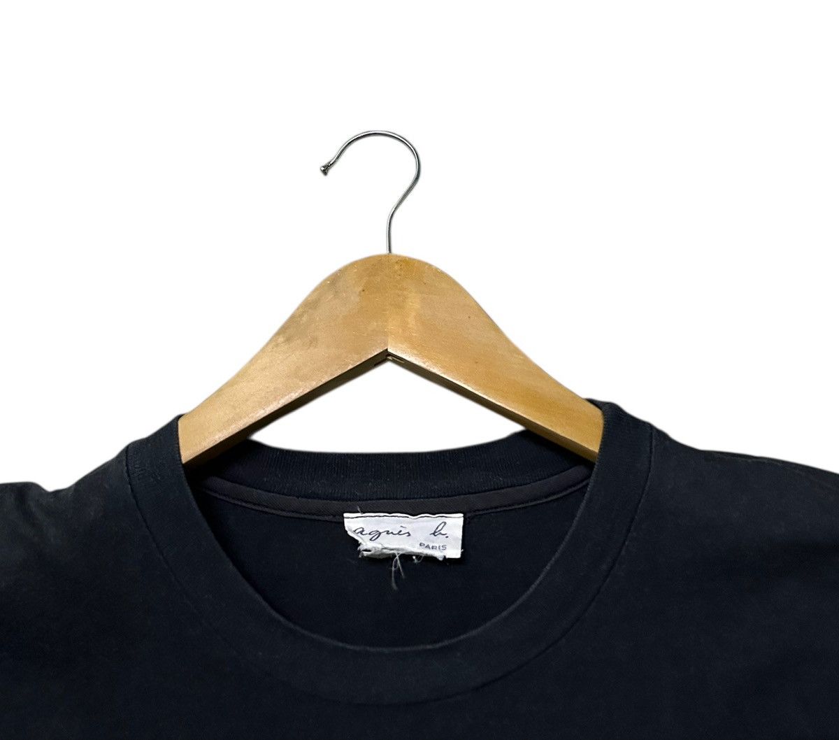 agnes b. Vintage 1996 Agnes B pour France Andre Jamme Janvier tshirt Size US S / EU 44-46 / 1 - 3 Thumbnail