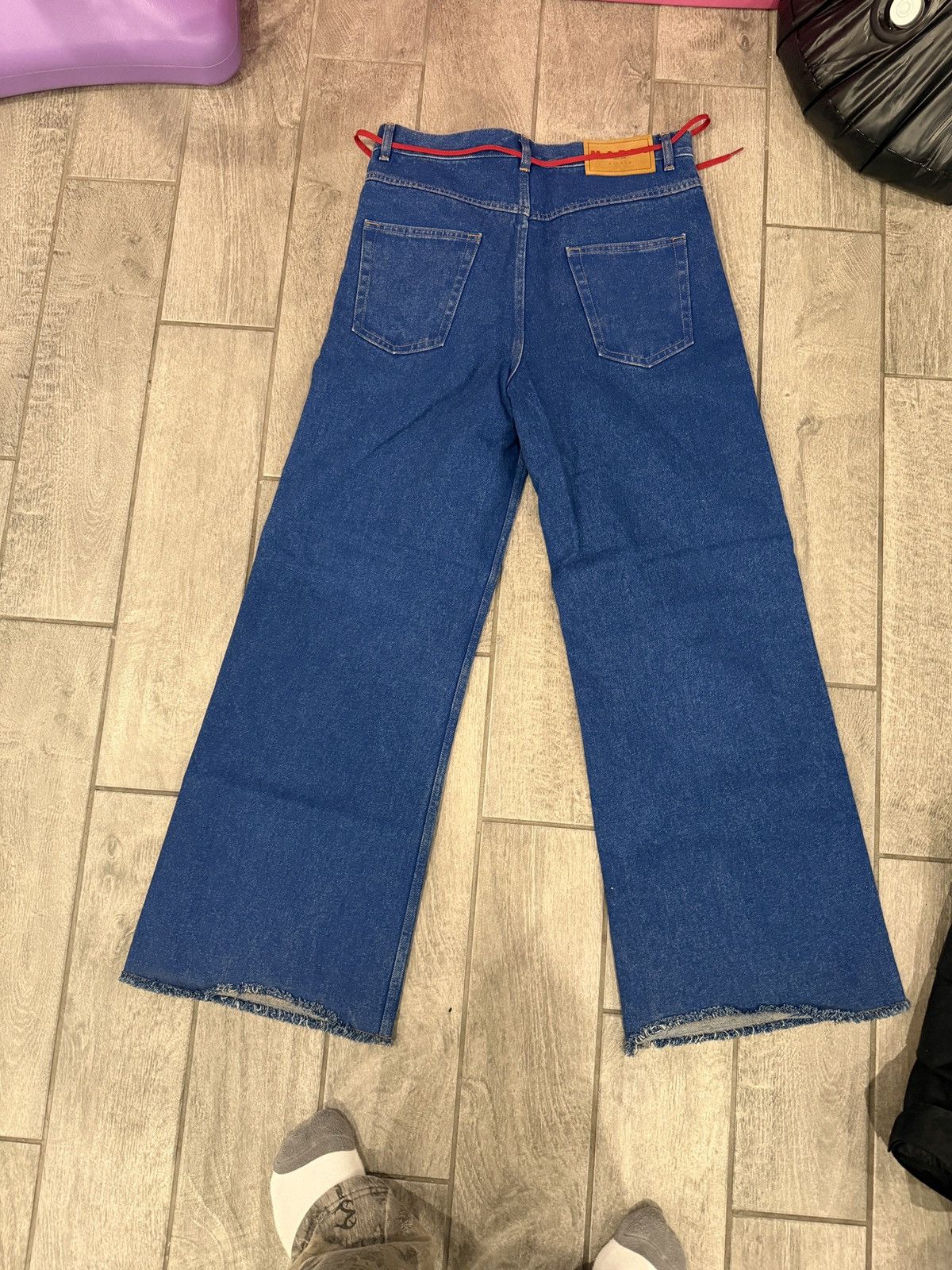 Marni Marni mid-rise Wide leg jeans Size US 32 / EU 48 - 4 Thumbnail