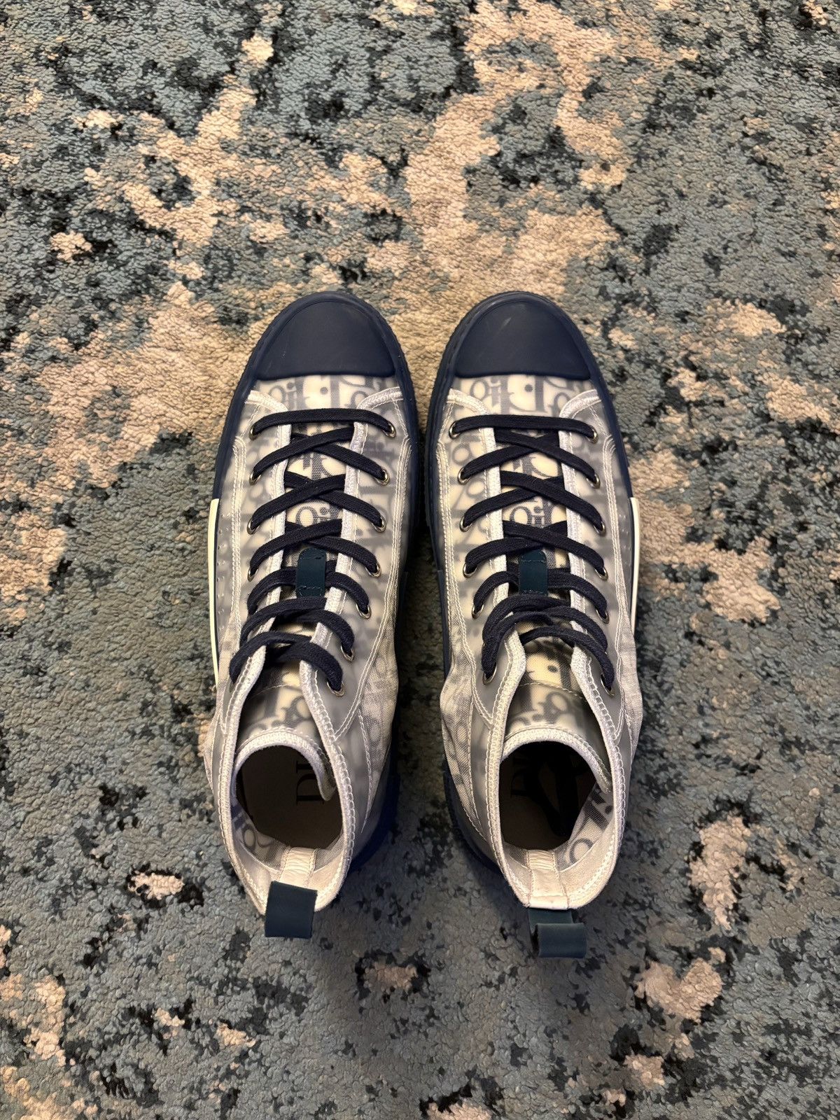 Dior Dior Oblique B23 High Top Sneaker Size 42 (9US) No Box Size US 9 / EU 42 - 2 Thumbnail