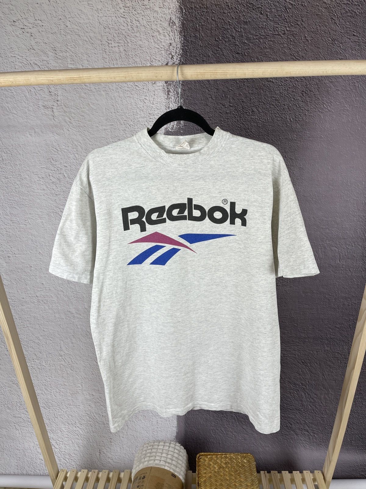 Other Bulletin Athletic Reebok big logo made in Canada grey tee Size US S / EU 44-46 / 1 - 2 Thumbnail