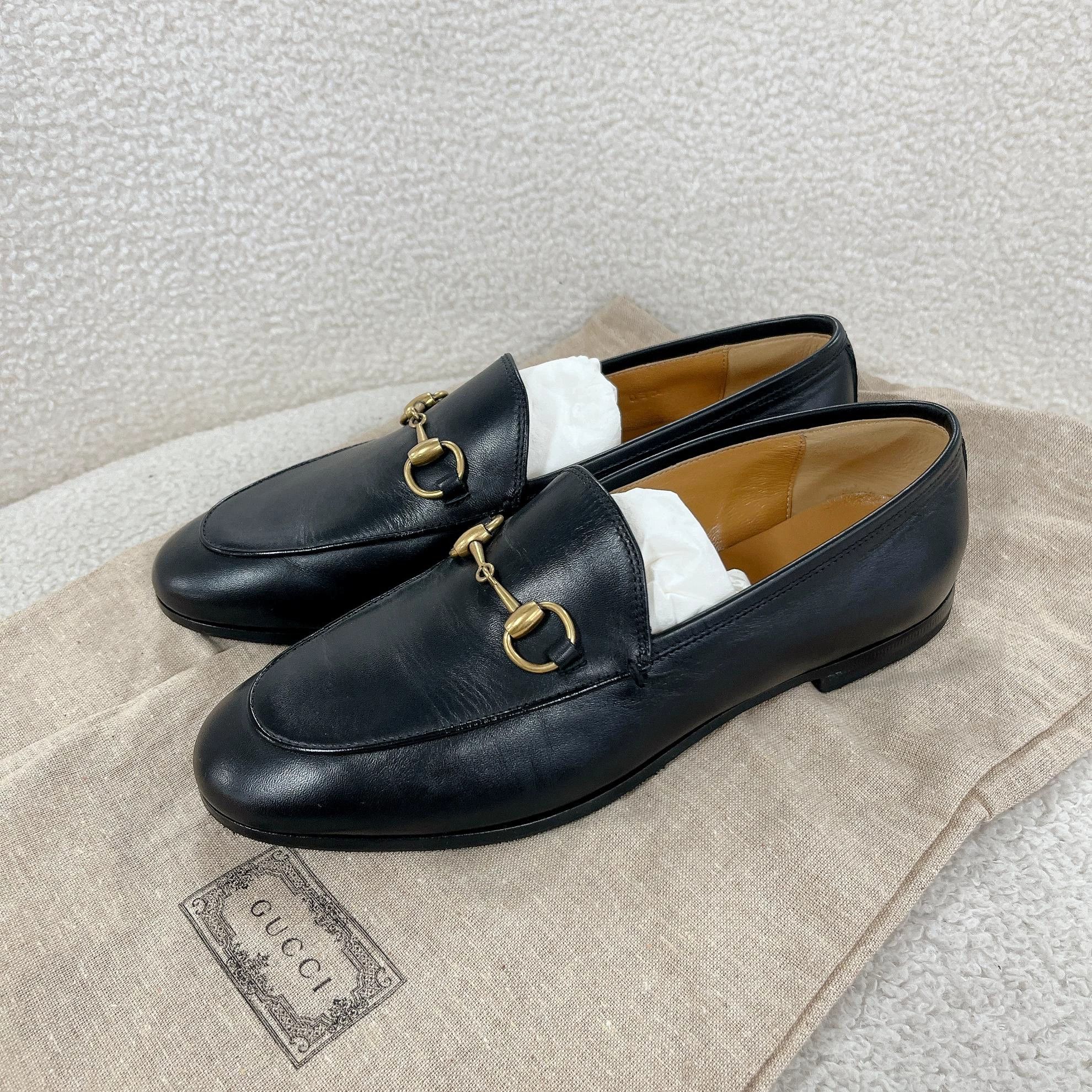 Gucci Gucci Black Horsebit Loafers Women's 35 Size US 4.5 / IT 34.5 - 1 Thumbnail