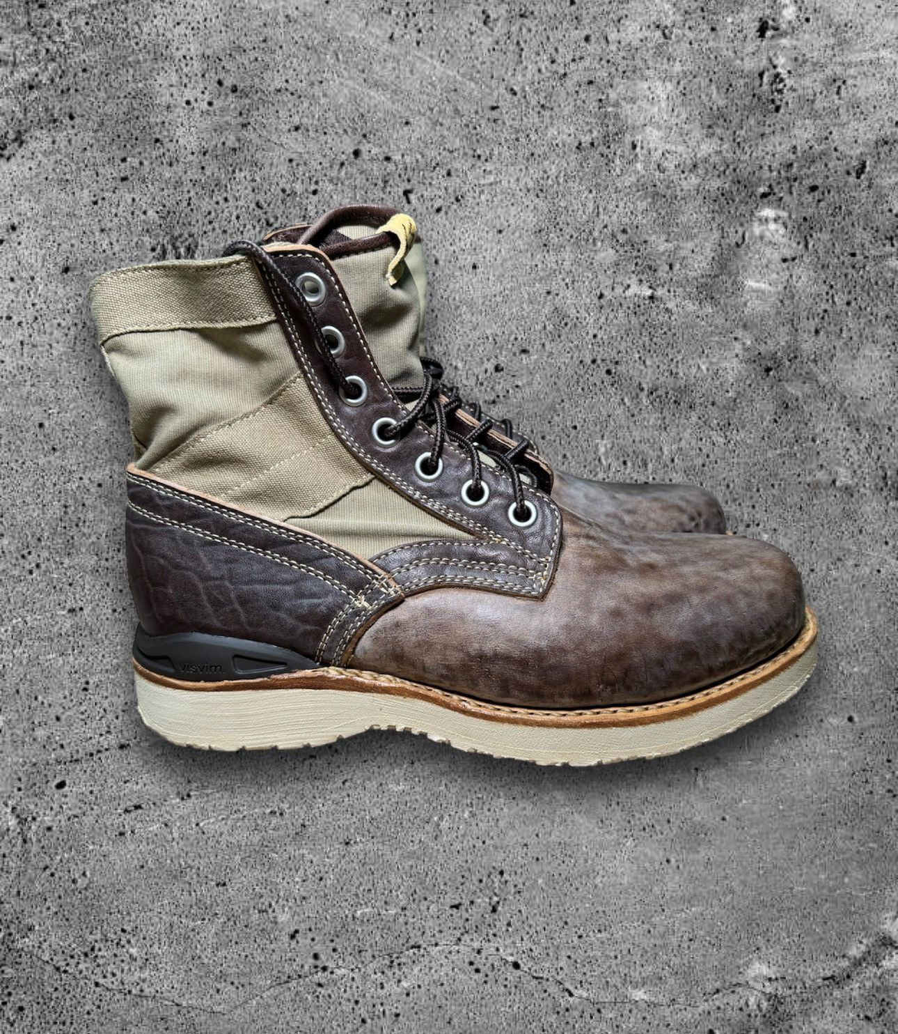 Visvim VISVIM “CONTRARY DEPT 7HOLE ‘73-FOLK BOOT” Size US 9 / EU 42 - 3 Thumbnail
