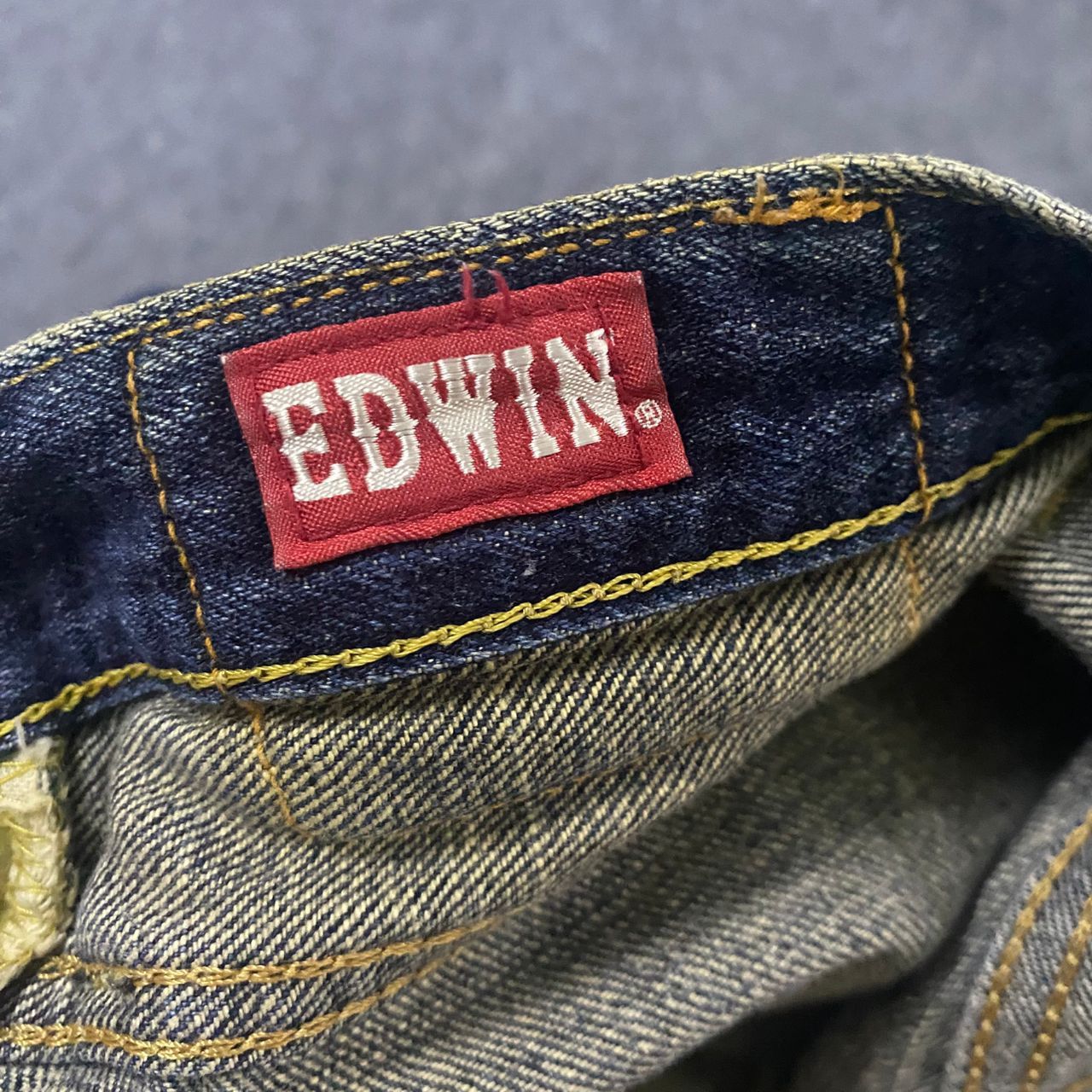 Edwin Vintage Edwin Selvegde Redline Backle Back Denim Size US 36 / EU 52 - 17 Thumbnail