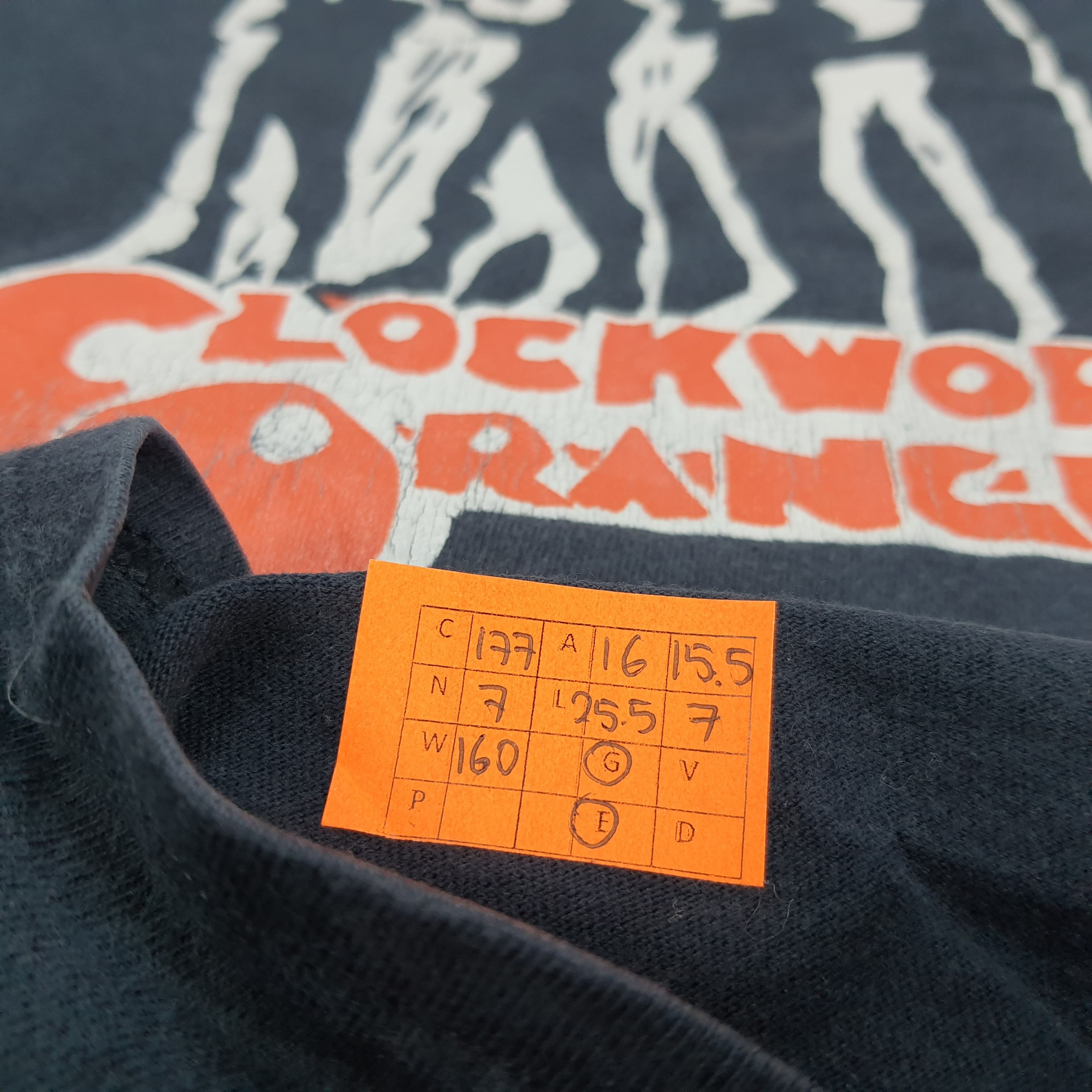 Vintage Vintage A Clockwork Orange 70s Movie Tshirt Size US XS / EU 42 / 0 - 6 Thumbnail