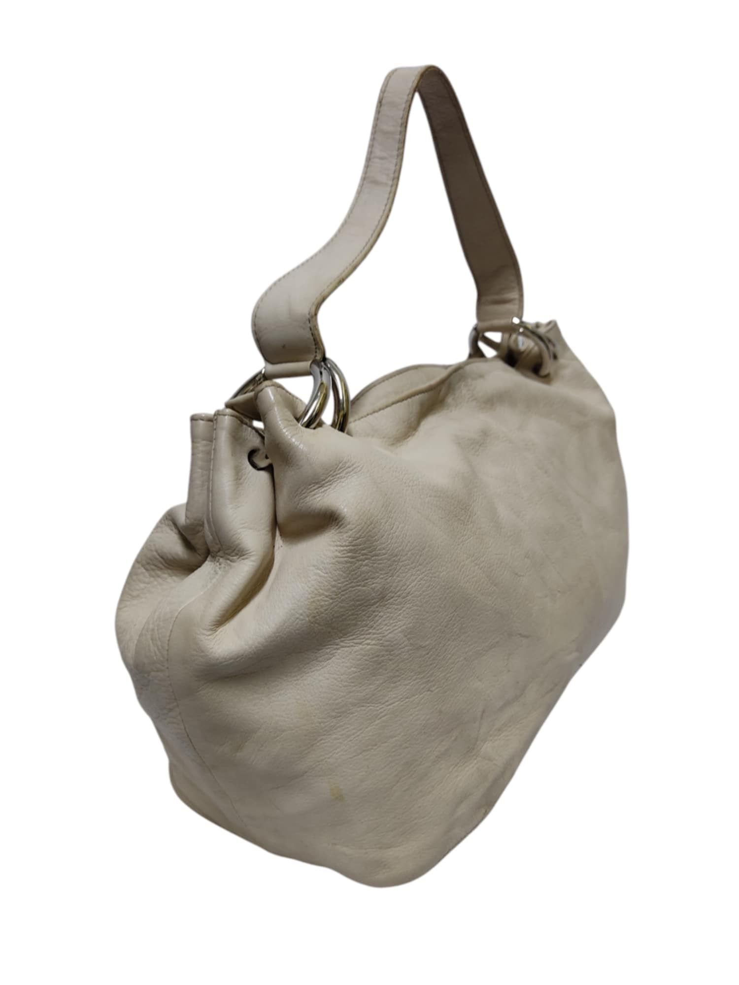 Furla FURLA WHITE LEATHER SHOULDER BAG Size ONE SIZE - 5 Thumbnail