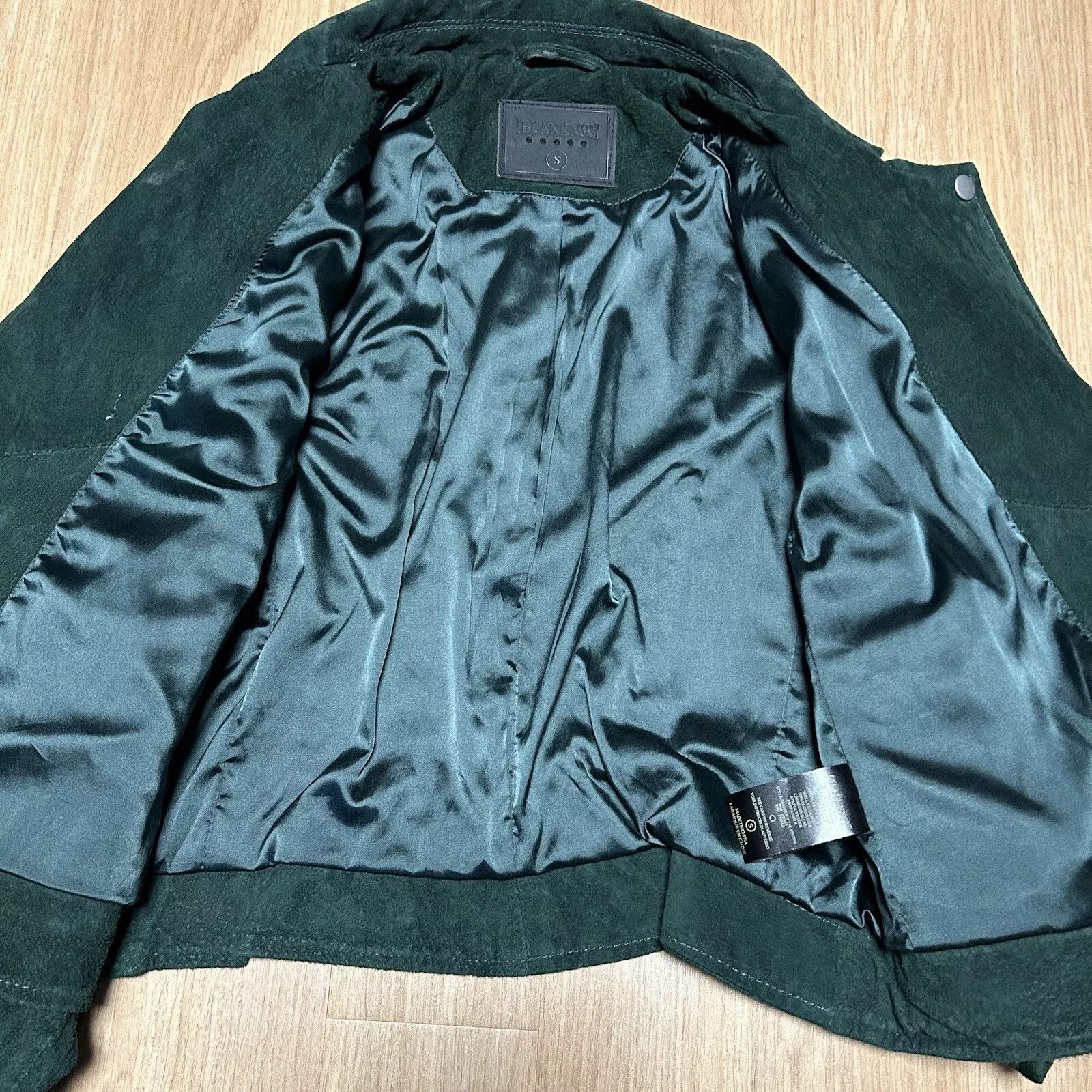 BLANKNYC BLANKNYC Cropped Suede LEATHER Motorcycle Size S / US 4 / IT 40 - 5 Thumbnail
