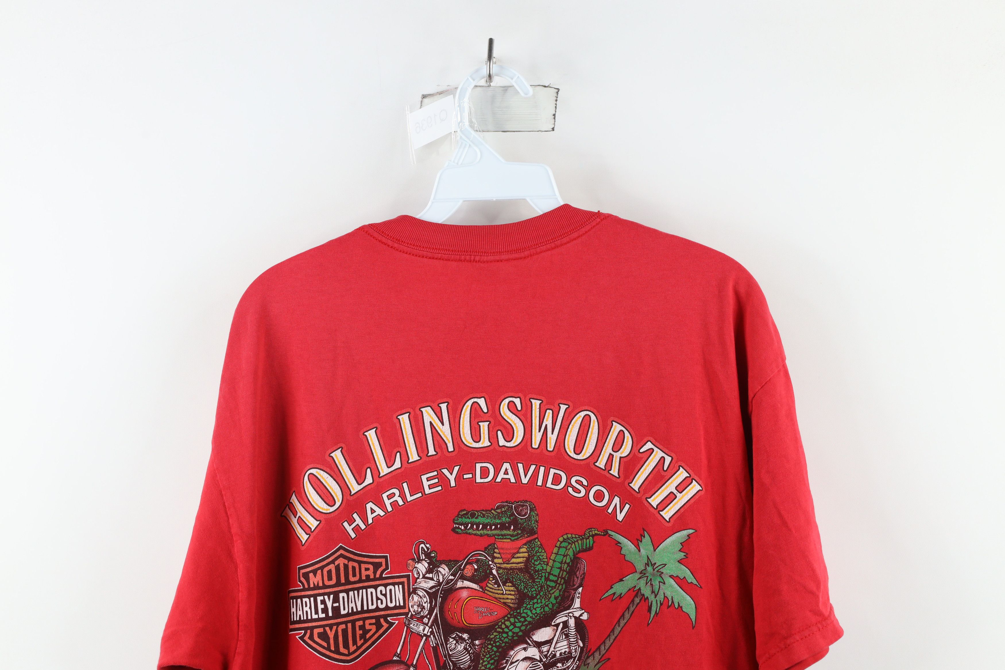 Harley Davidson × Vintage Vintage Y2K 2005 Harley Davidson Alligator T-Shirt US Size US L / EU 52-54 / 3 - 11 Thumbnail