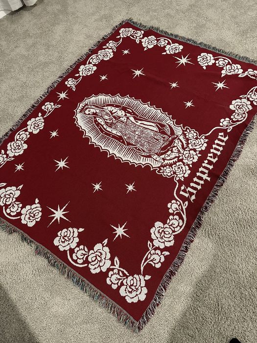 Supreme Supreme Virgin Mary Blanket | Grailed