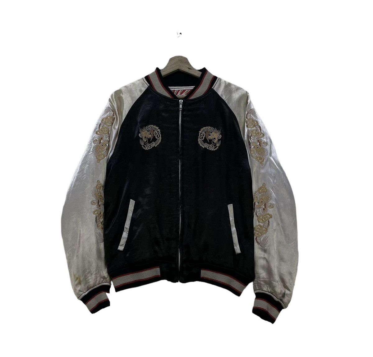 Japanese Brand 🔥Vintage Houston Japan Sukajan Jacket Size US M / EU 48-50 / 2 - 2 Thumbnail