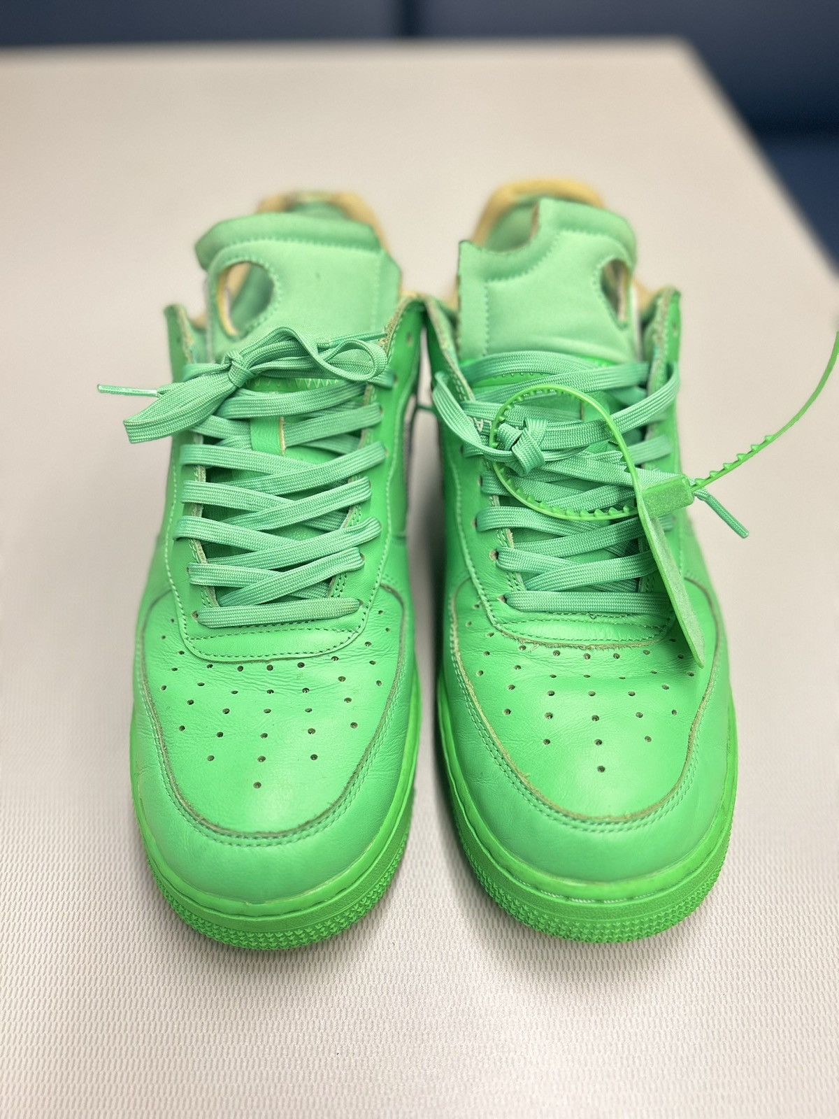 Nike “OFF-WHITE” AIRFORCE 1 BROKLYN Size US 10.5 / EU 43-44 - 2 Thumbnail