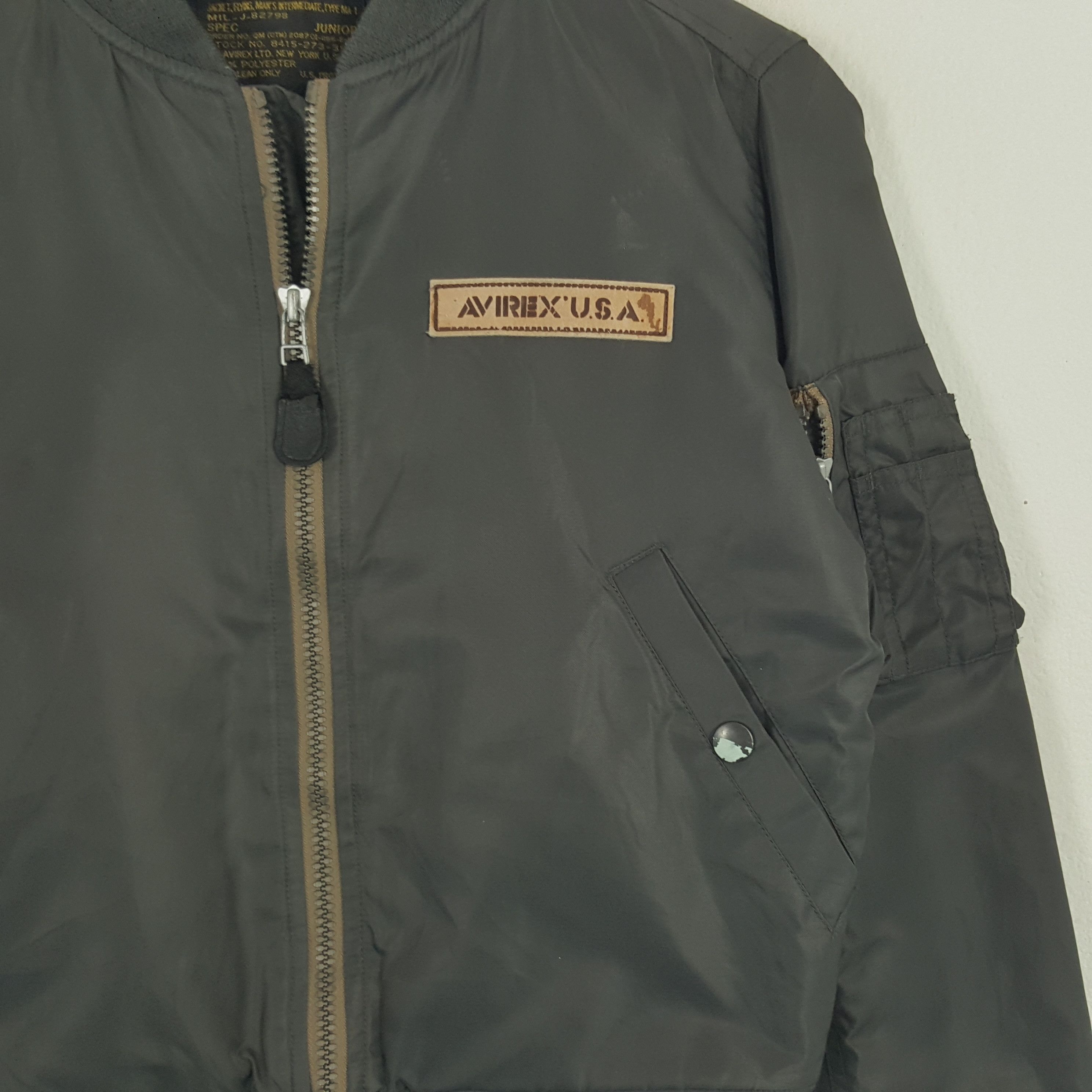 Avirex × Vintage Vintage Avirex USA American Bombers Jacket Size US XS / EU 42 / 0 - 4 Thumbnail