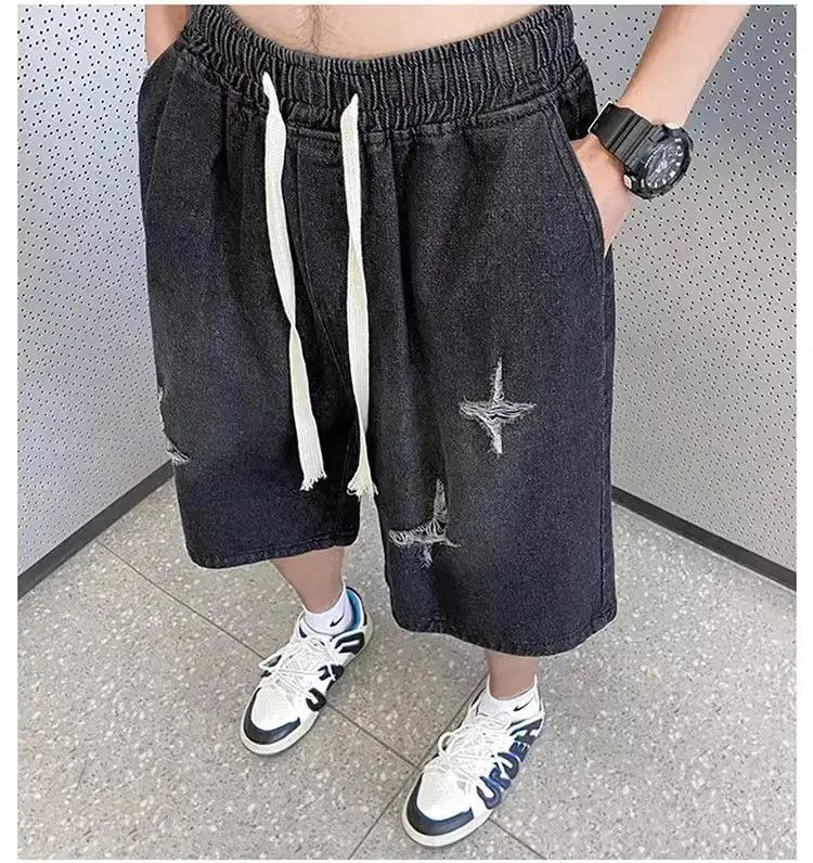 Japanese Brand Sports and casual distressed jeans Size US 32 / EU 48 - 6 Thumbnail