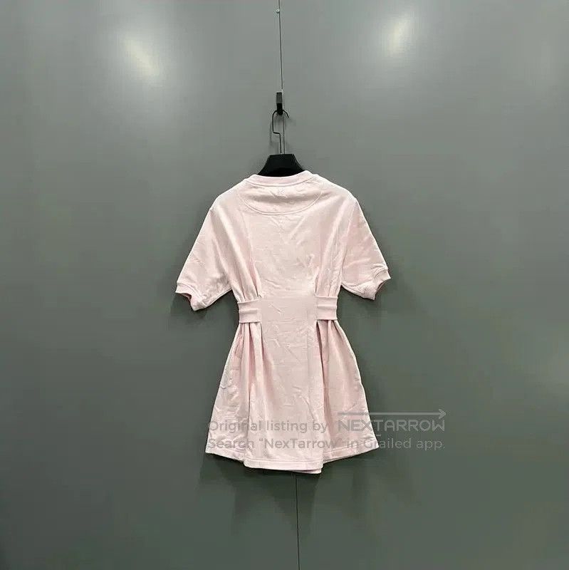 Kenzo KENZO Pink Cotton Short Sleeve Dress . Size XS / US 0-2 / IT 36-38 - 2 Thumbnail