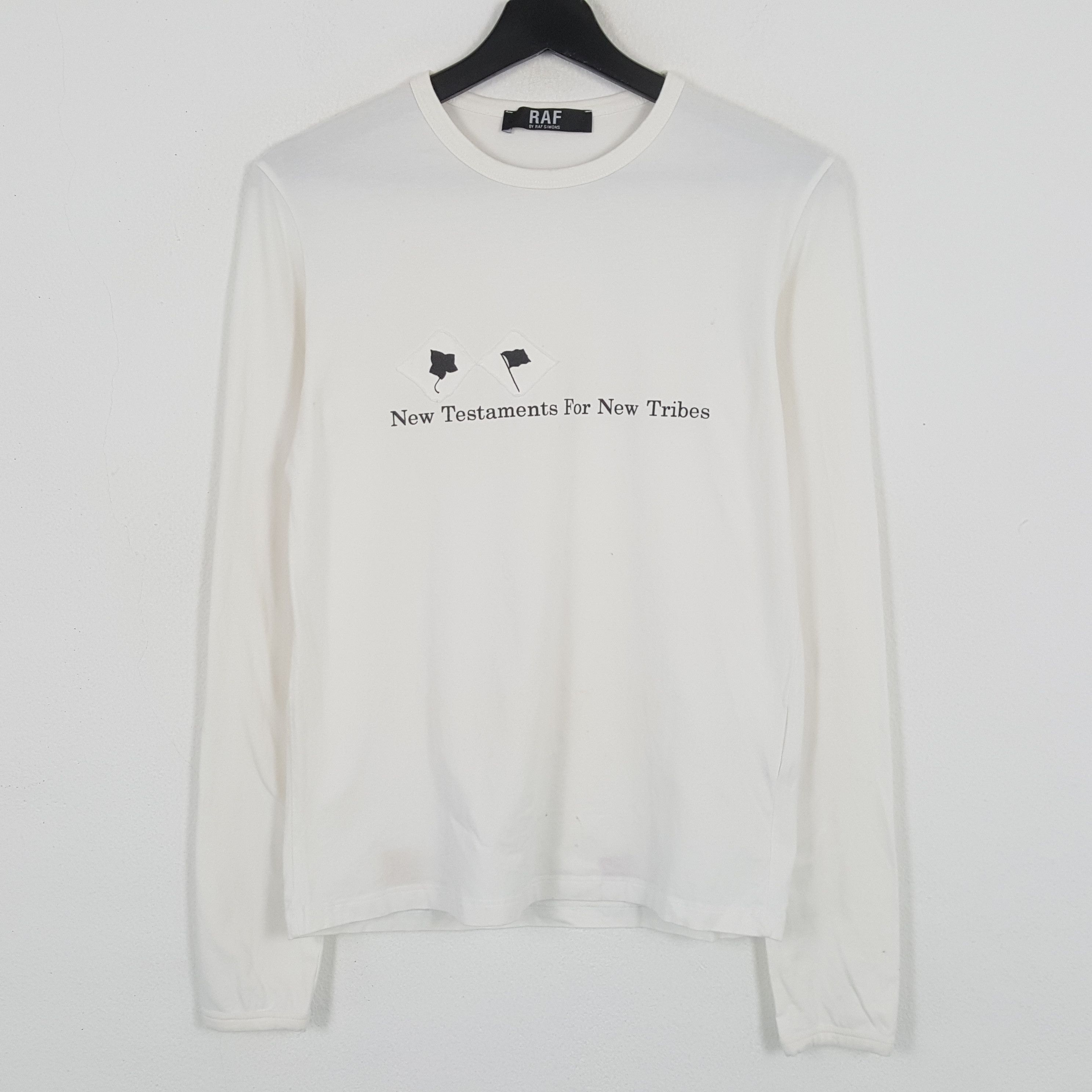 Raf by Raf Simons RAF by RAF SIMONS Long Sleeve Tshirt Size S / US 4 / IT 40 - 1 Thumbnail