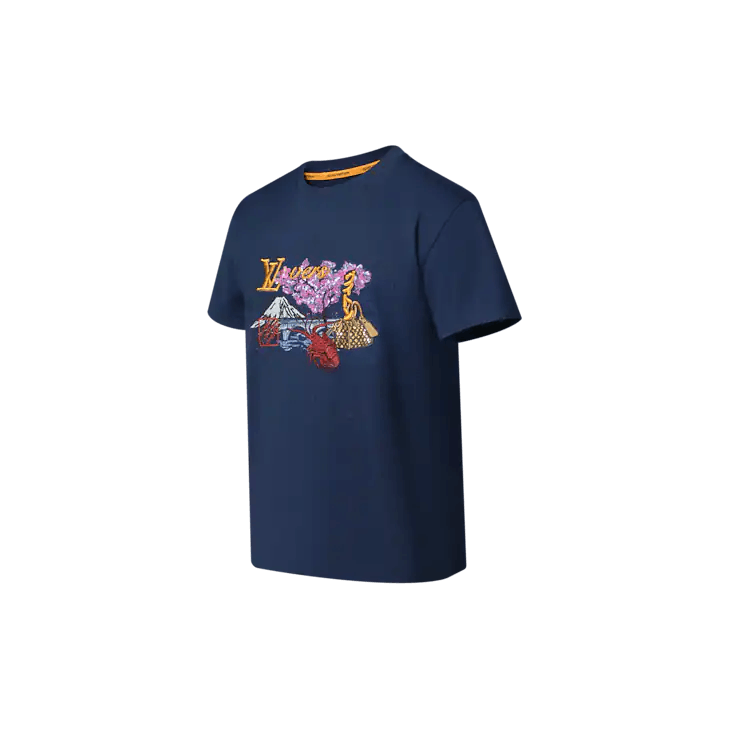 Louis Vuitton Embroidered T-Shirt Size US XL / EU 56 / 4 - 2 Thumbnail