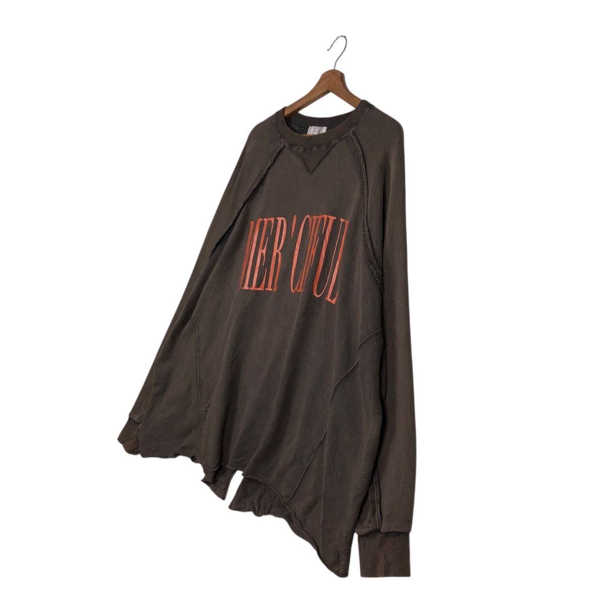 Japanese Brand Vintage Sweatshirt Mer'Giful Big Logo Spell Out IsseyMiyake Size US L / EU 52-54 / 3 - 3 Thumbnail