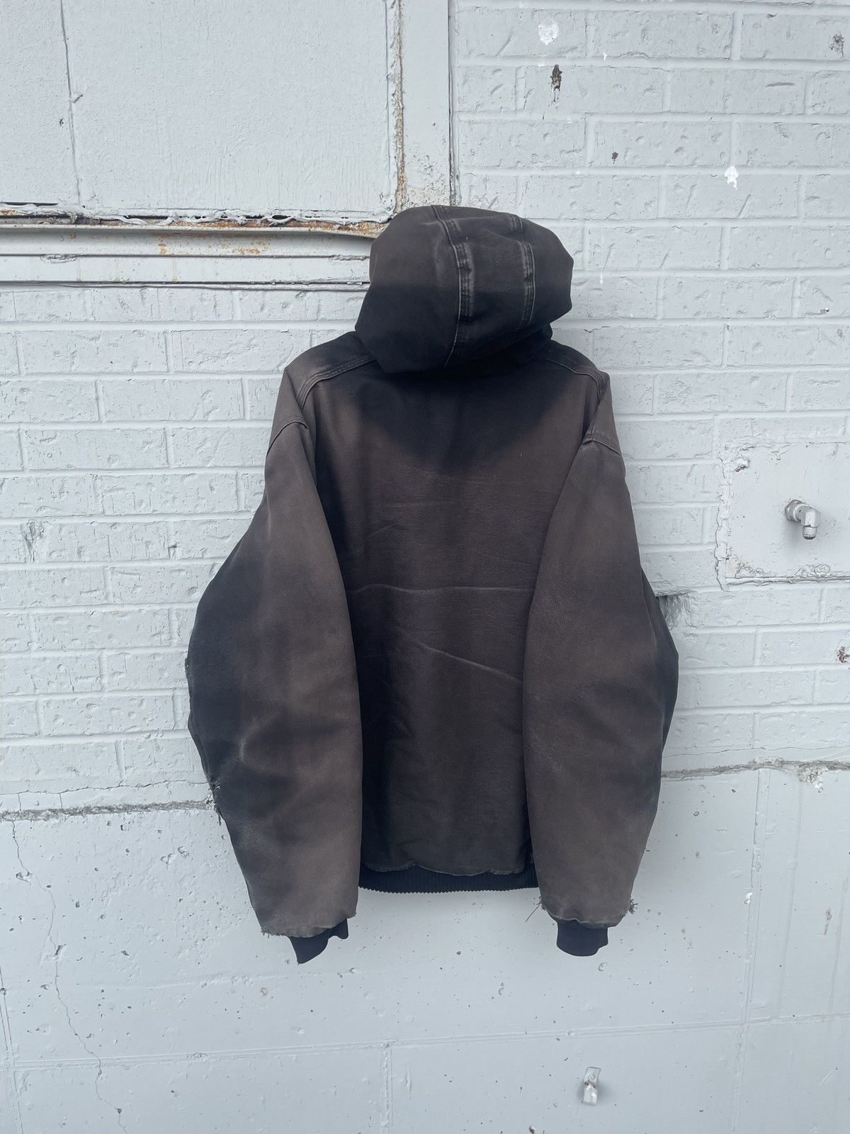 Carhartt Faded & Distressed Carhartt hooded active jacket Size US XXL / EU 58 / 5 - 6 Thumbnail