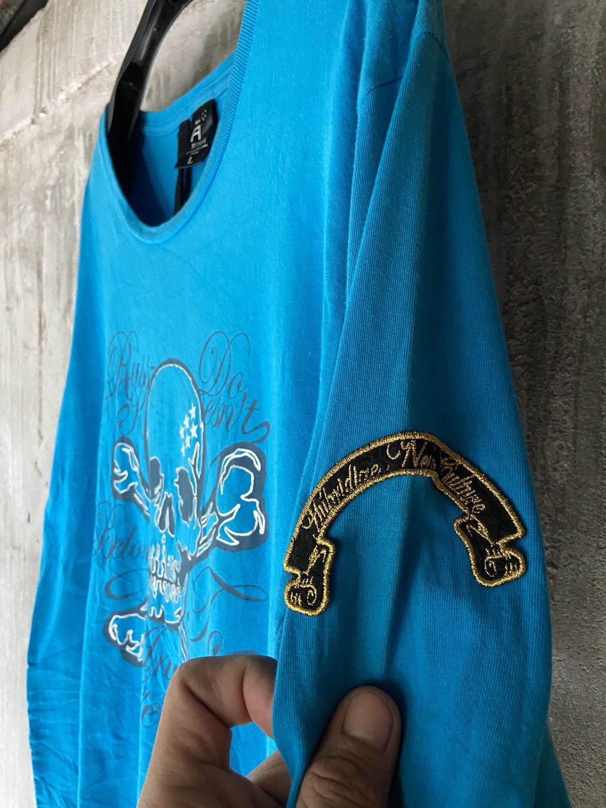 Le Grande Bleu (L.G.B.) RUSS-K SIX STARS AND TRIPLE CROWNS LONG SLEEVE Size US M / EU 48-50 / 2 - 5 Thumbnail