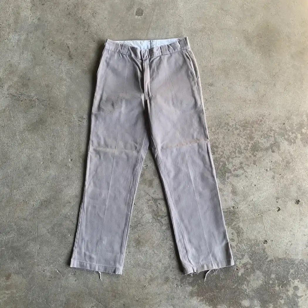 Dickies VINTAGE DICKIES 32x31 TROUSERS WORK WEAR BAGGY CHINO PANTS Size US 32 / EU 48 - 3 Thumbnail