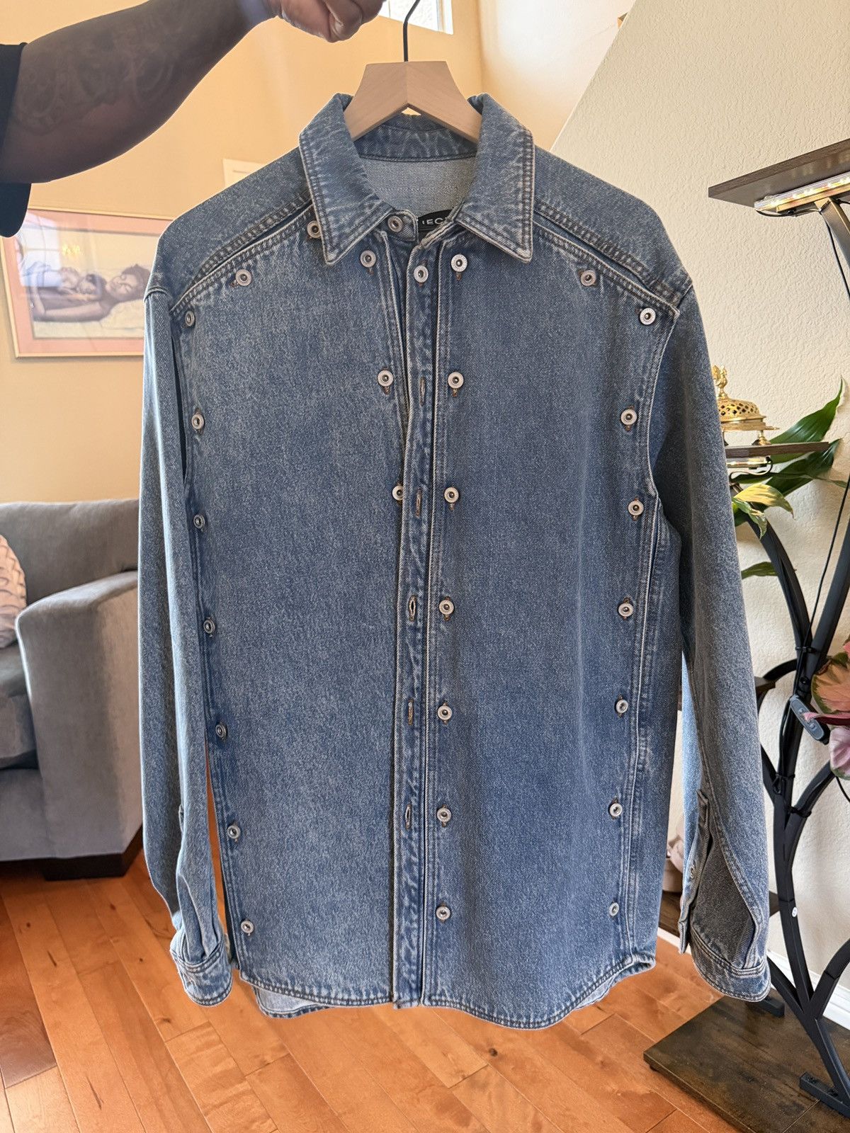 Y/Project Y/Project Snap Off Denim Shirt & Jeans Size US 32 / EU 48 - 7 Thumbnail