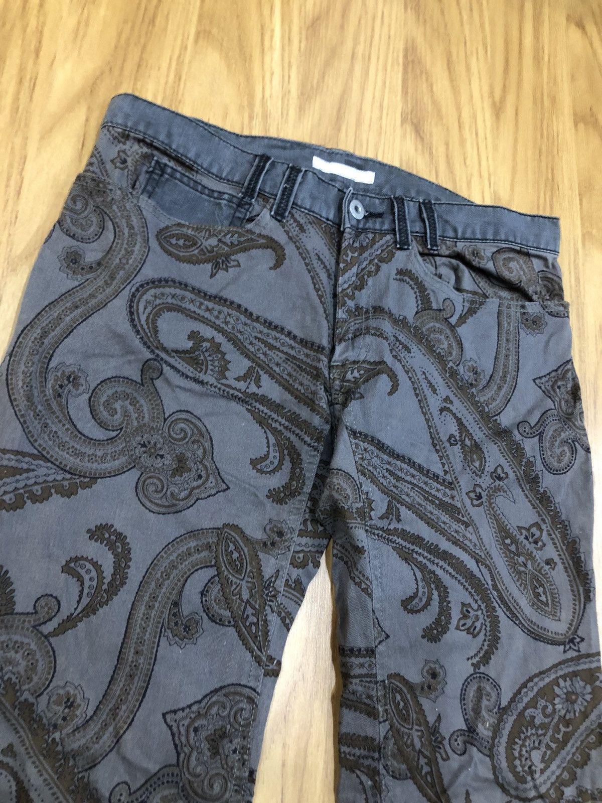 Japanese Brand Kei Hayama Plus Japanese Paisley Pant Size US 30 / EU 46 - 5 Thumbnail