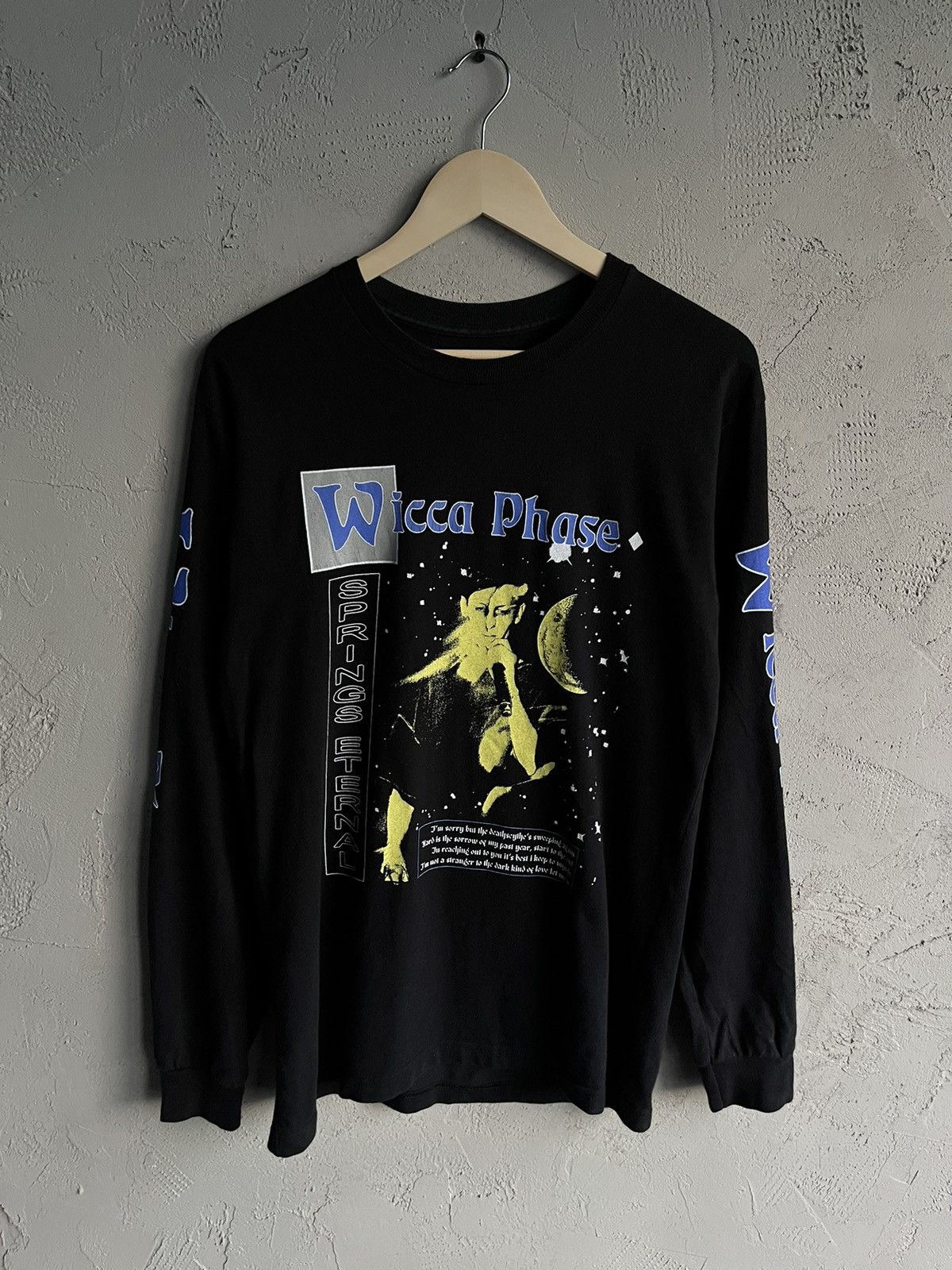 Wicca Phase Eternal Springs factory GBC Blue Rose Multiverse Tour L-Sleeve Shirt Medium