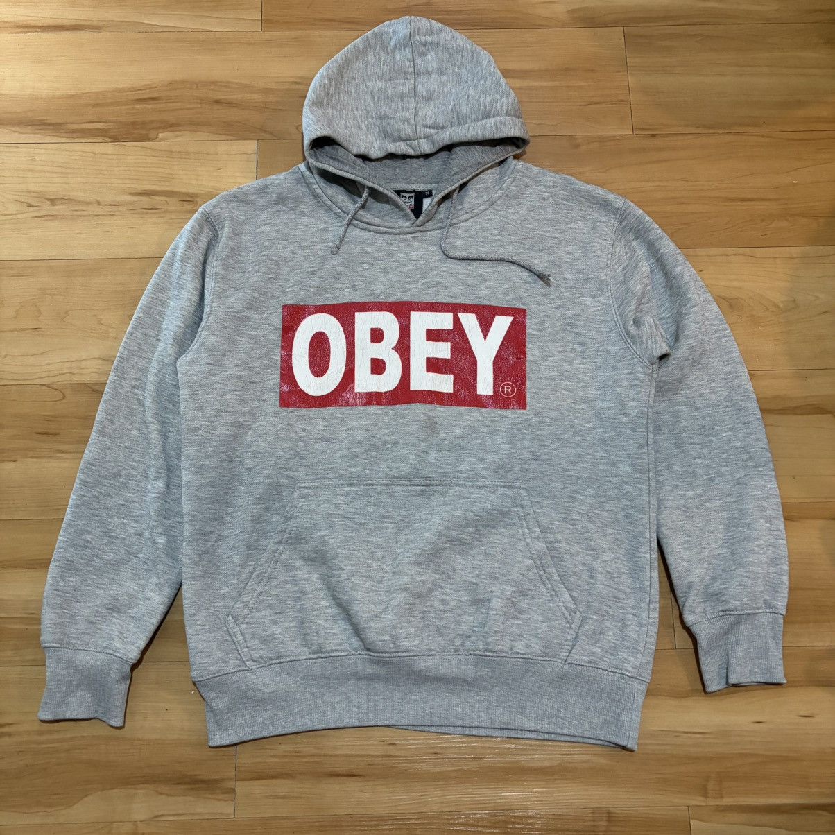 Obey Vintage Obey logo box hoodie Size US M / EU 48-50 / 2 - 1 Thumbnail