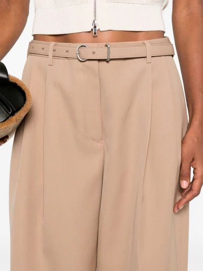 Jil Sander o1y1025 Casual Pant in Sand Size 25" / US 0 / IT 36 - 4 Thumbnail