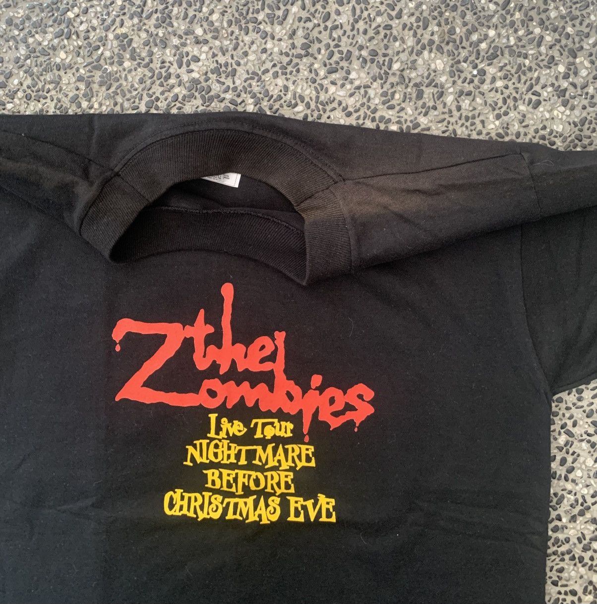 Band Tees × Vintage Vintage The Zombies Live Tour Nightmare Before Christmas Eve Size US S / EU 44-46 / 1 - 9 Thumbnail