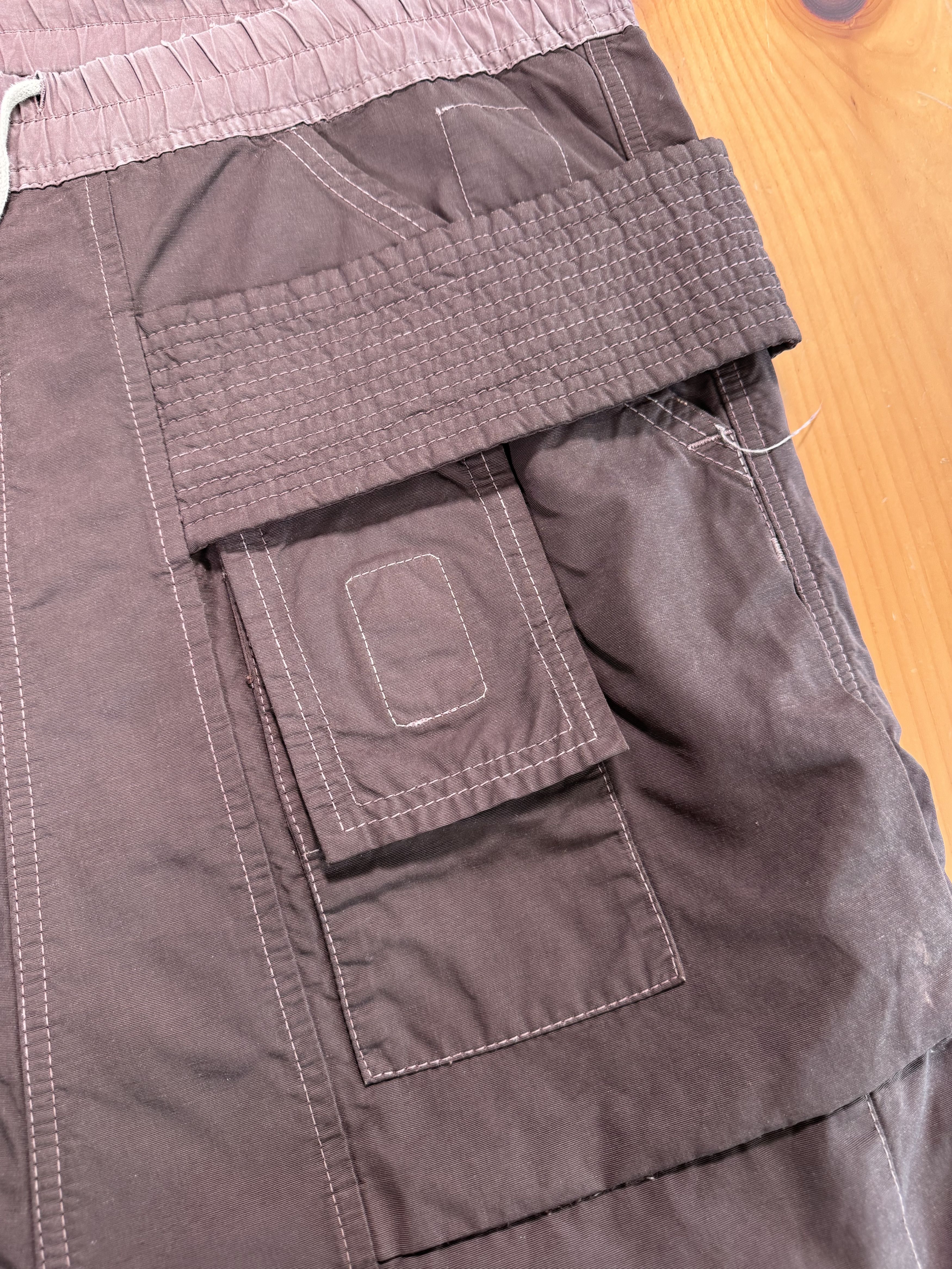 Rick Owens Rick Owens RARE COLOR Blood Creatch Cargo Shorts Size US 34 / EU 50 - 5 Thumbnail