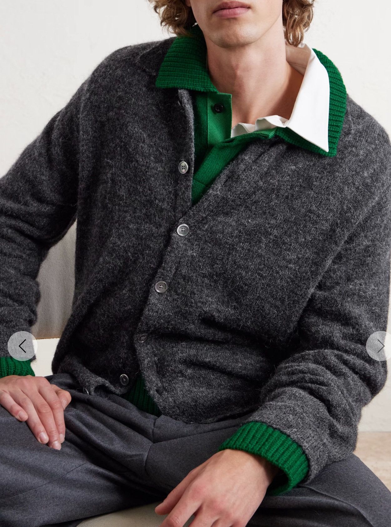 Our Legacy RARE GRAIL Our Legacy evening melange blend cardigan Size US M / EU 48-50 / 2 - 1 Thumbnail