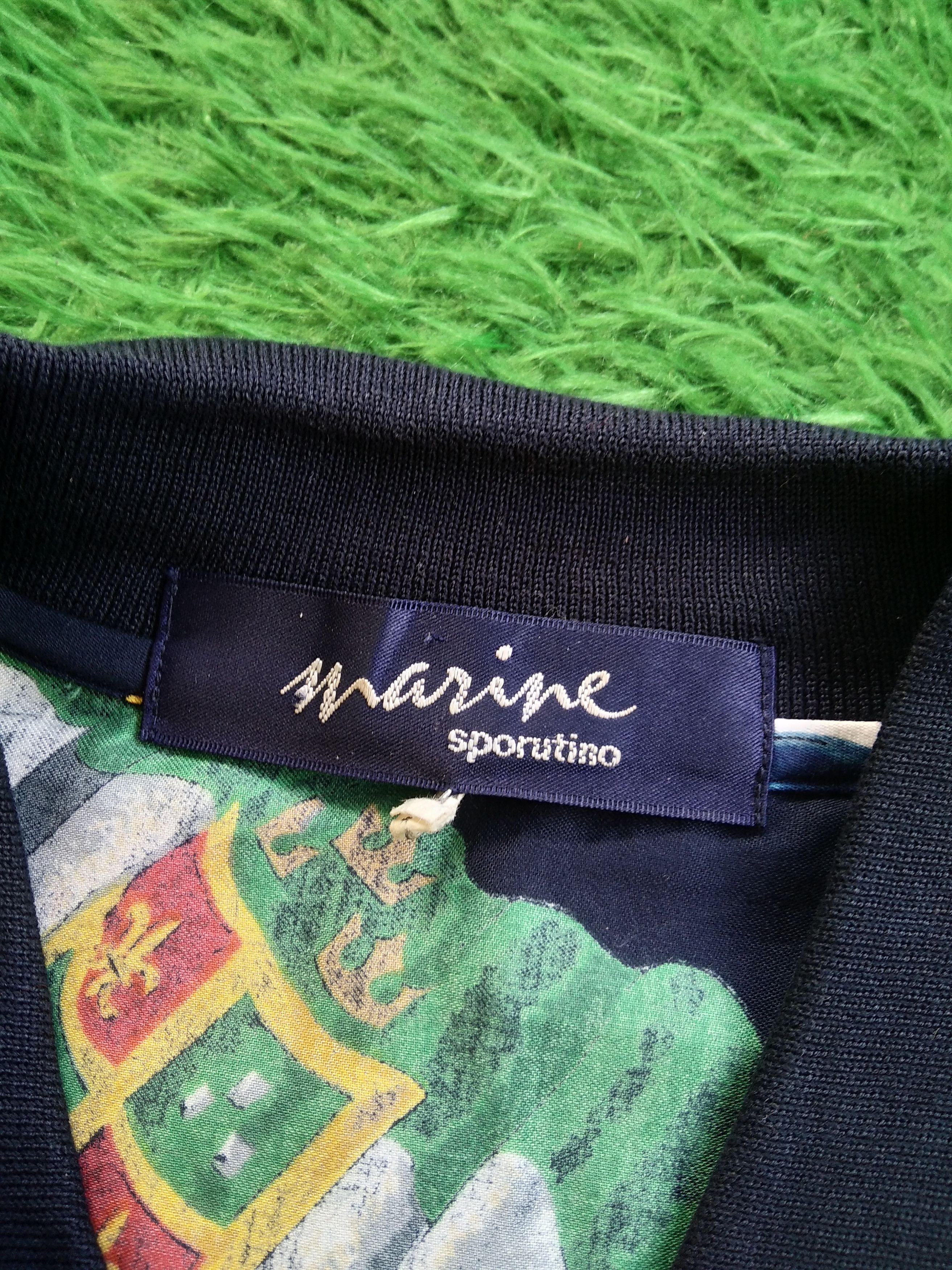 If Six Was Nine × Japanese Brand VTG 80s Marine Sporutino All Over Print Flag Retro Style Size US M / EU 48-50 / 2 - 5 Thumbnail