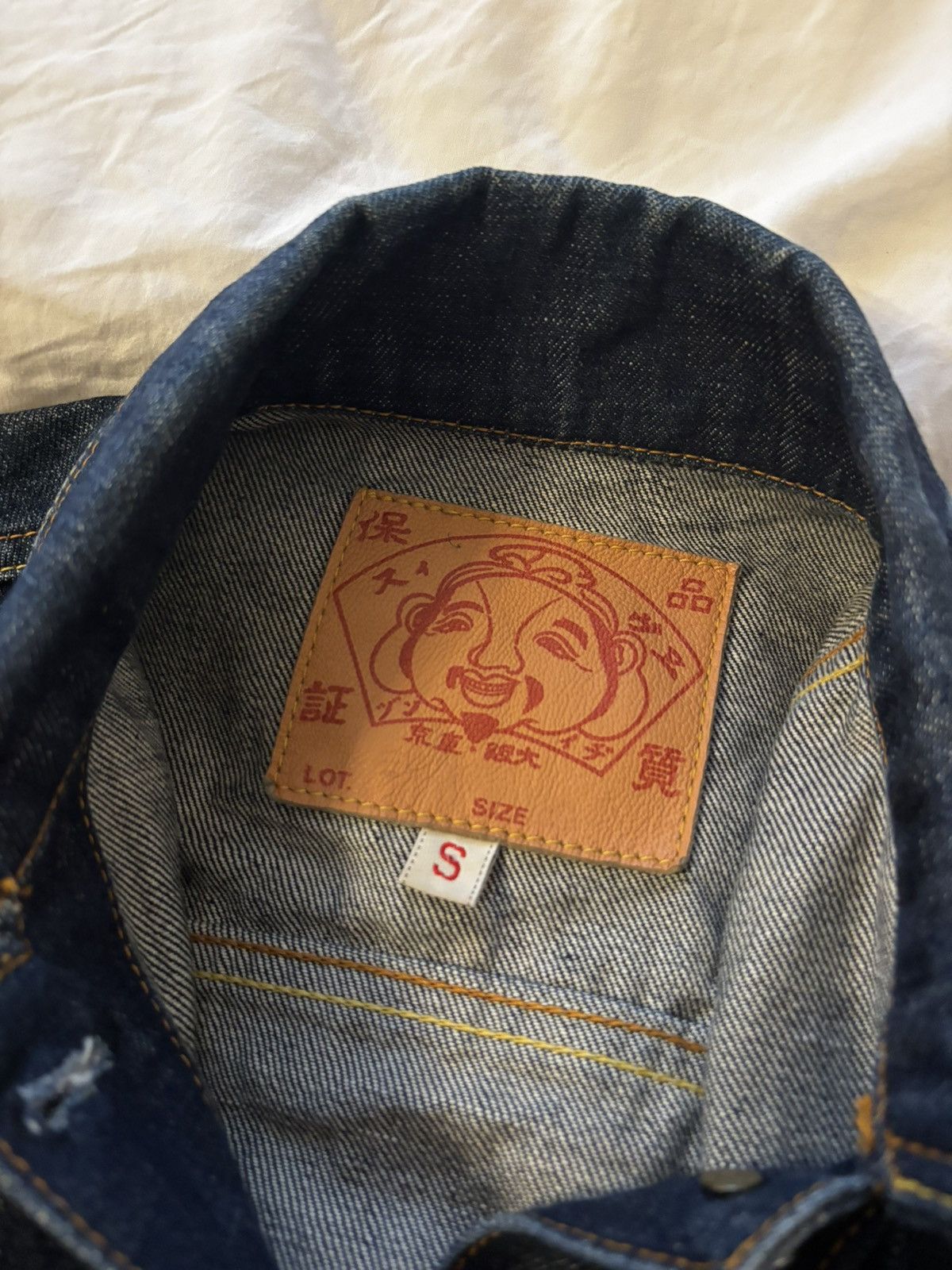 Evisu Evisu jean jacket with pocket and accents Size S / US 4 / IT 40 - 4 Thumbnail