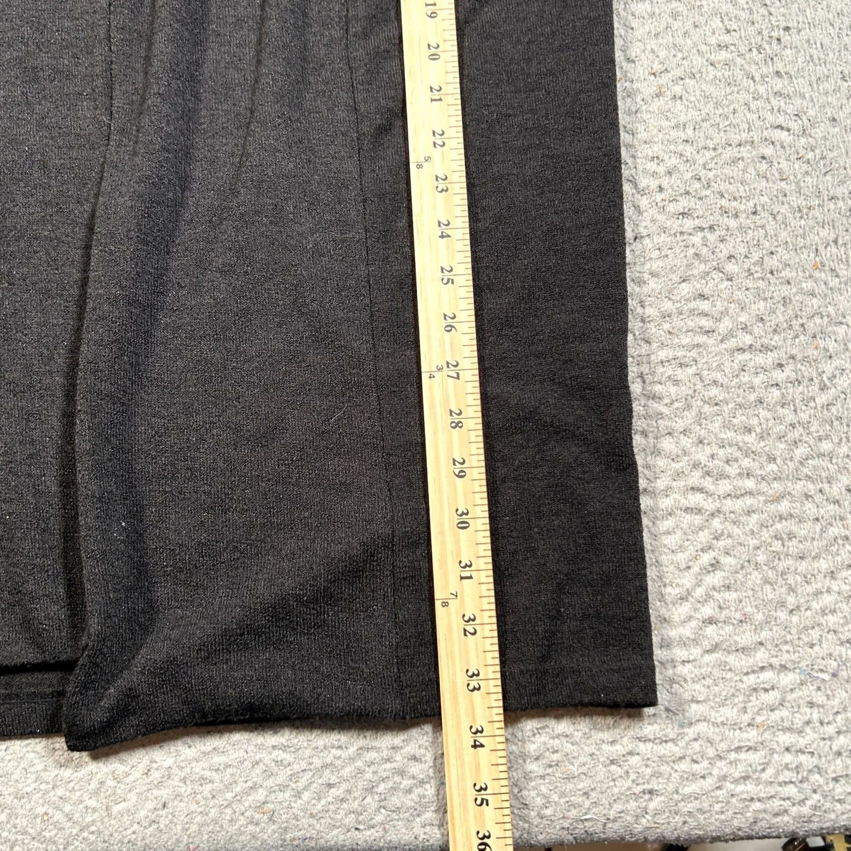 Vintage Givon Cardigan Sweater Women 2XL Black Hooded Tight Knit Open Front Modern Casual Size XXL / US 16-18 / IT 52-54 - 7 Thumbnail