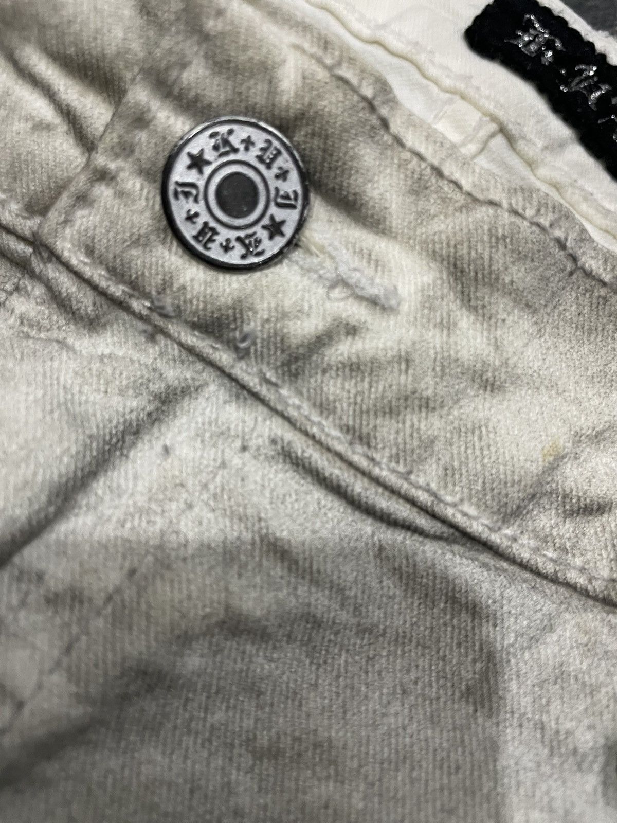 If Six Was Nine Flare K.U.I Punk Gothic Jeans Size US 34 / EU 50 - 19 Thumbnail