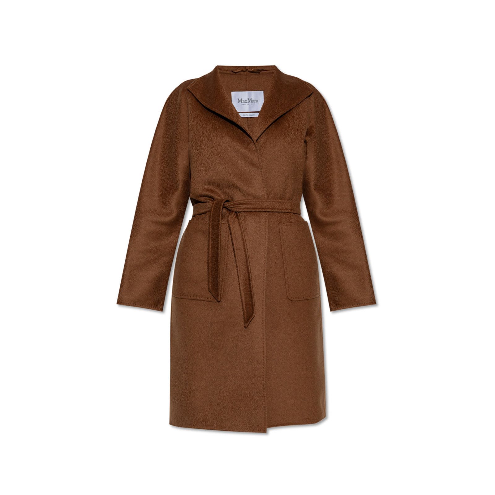 max mara lilia coat tobacco MAX MARA Cashmere Midi Cardigan New & Aut pink hue for a feminine look Lilia Cashmere Jacket (Women) |