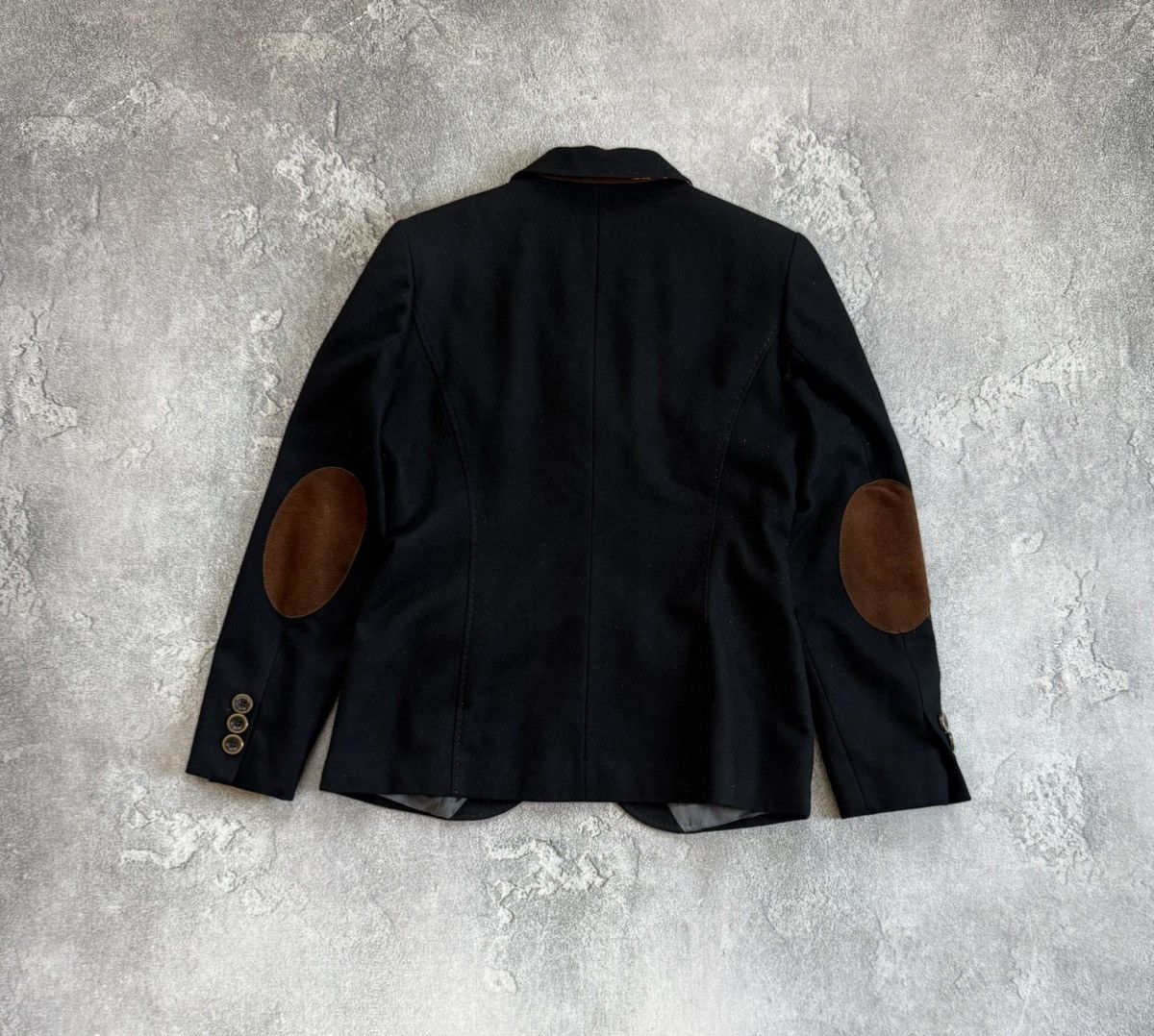 Schneiders Schneiders F40/USA8/I42 black virgin wool jacket blazer Size M / US 6-8 / IT 42-44 - 11 Thumbnail