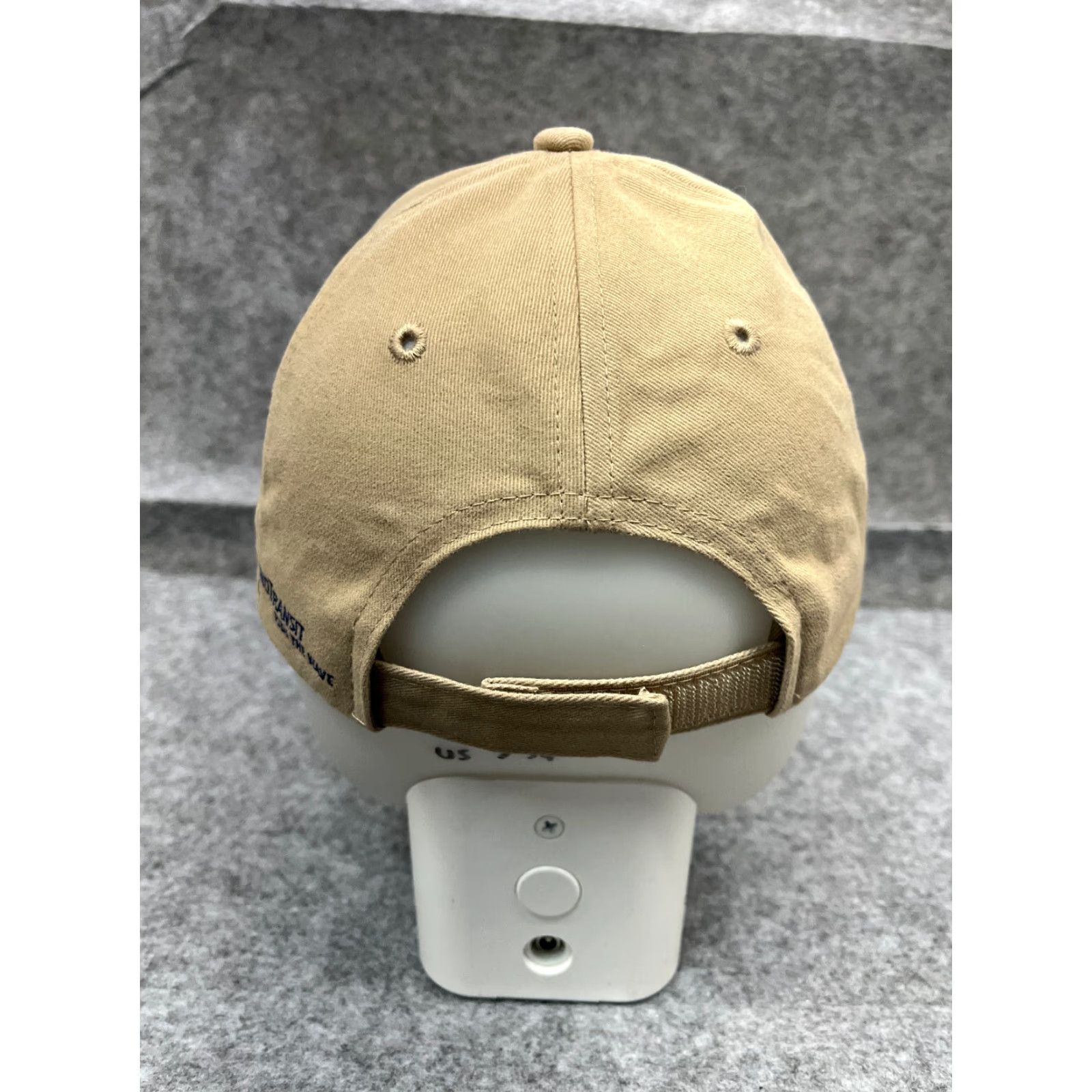Vintage VINTAGE Emerald Downs 10th Anniversary Hat Cap Strap Back Adult One Size Beige Cotton Size ONE SIZE - 6 Thumbnail