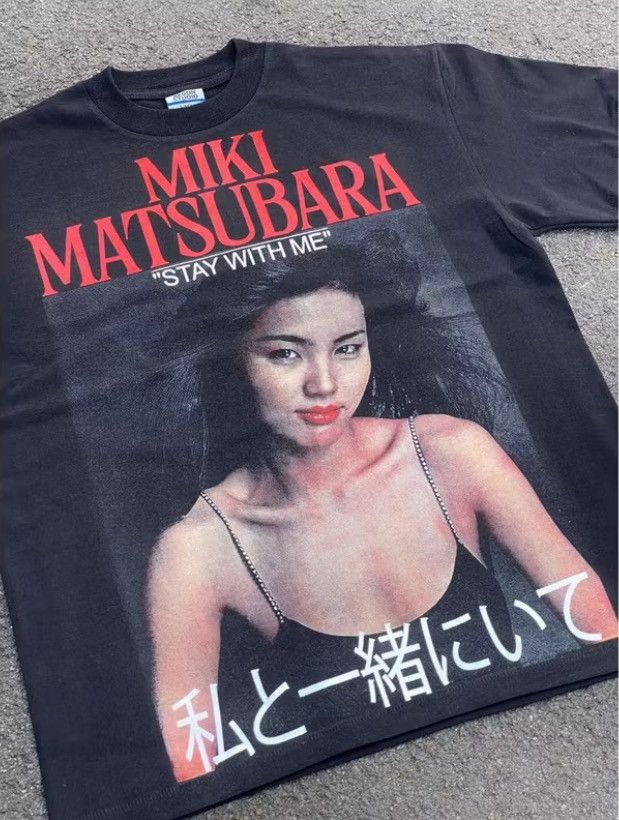 Japanese Brand × Vintage Miki Matsubara Stay With Me Bootlegtee Size US XL / EU 56 / 4 - 2 Thumbnail