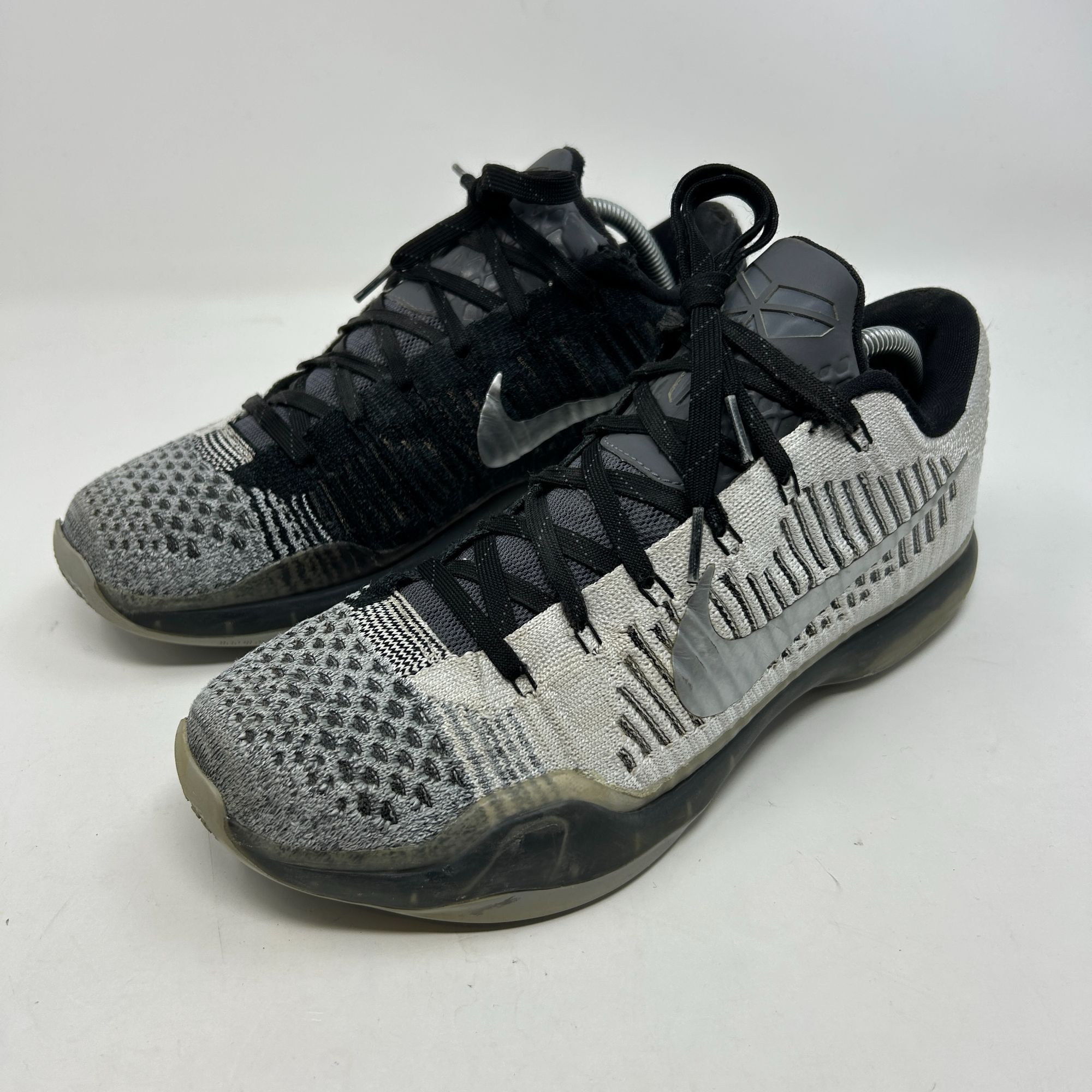 Nike Nike Kobe X Elite Low Grey Black Mens Basketball Shoes Size US 10 / EU 43 - 8 Thumbnail