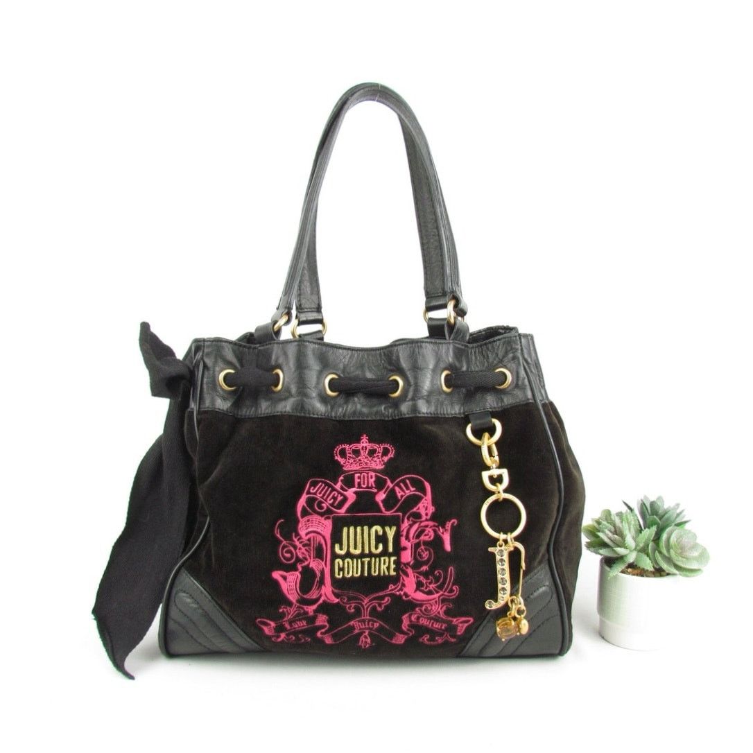 Juicy Couture Juicy Couture Y2K Vintage Velour Daydreamer Bag Size ONE SIZE - 1 Thumbnail