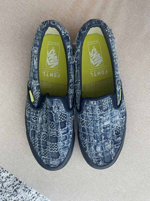 Vans FDMTL x Vans Slip On Samples Sz 9 | Grailed