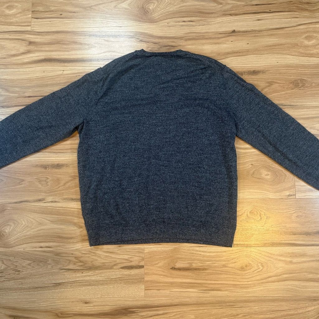 Banana Republic Banana Republic Men’s Grey XL Merino V-Neck Sweater Size US XL / EU 56 / 4 - 2 Thumbnail