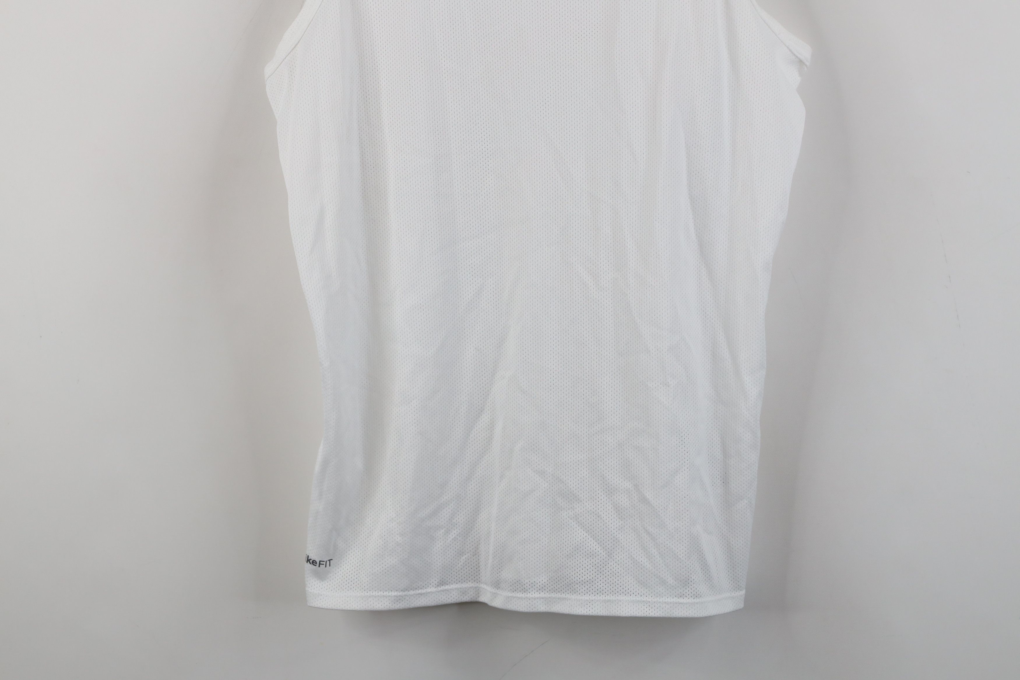 Nike Vintage Y2K Nike Scott Mini Swoosh Mesh Tank Top T-Shirt Size US M / EU 48-50 / 2 - 3 Thumbnail