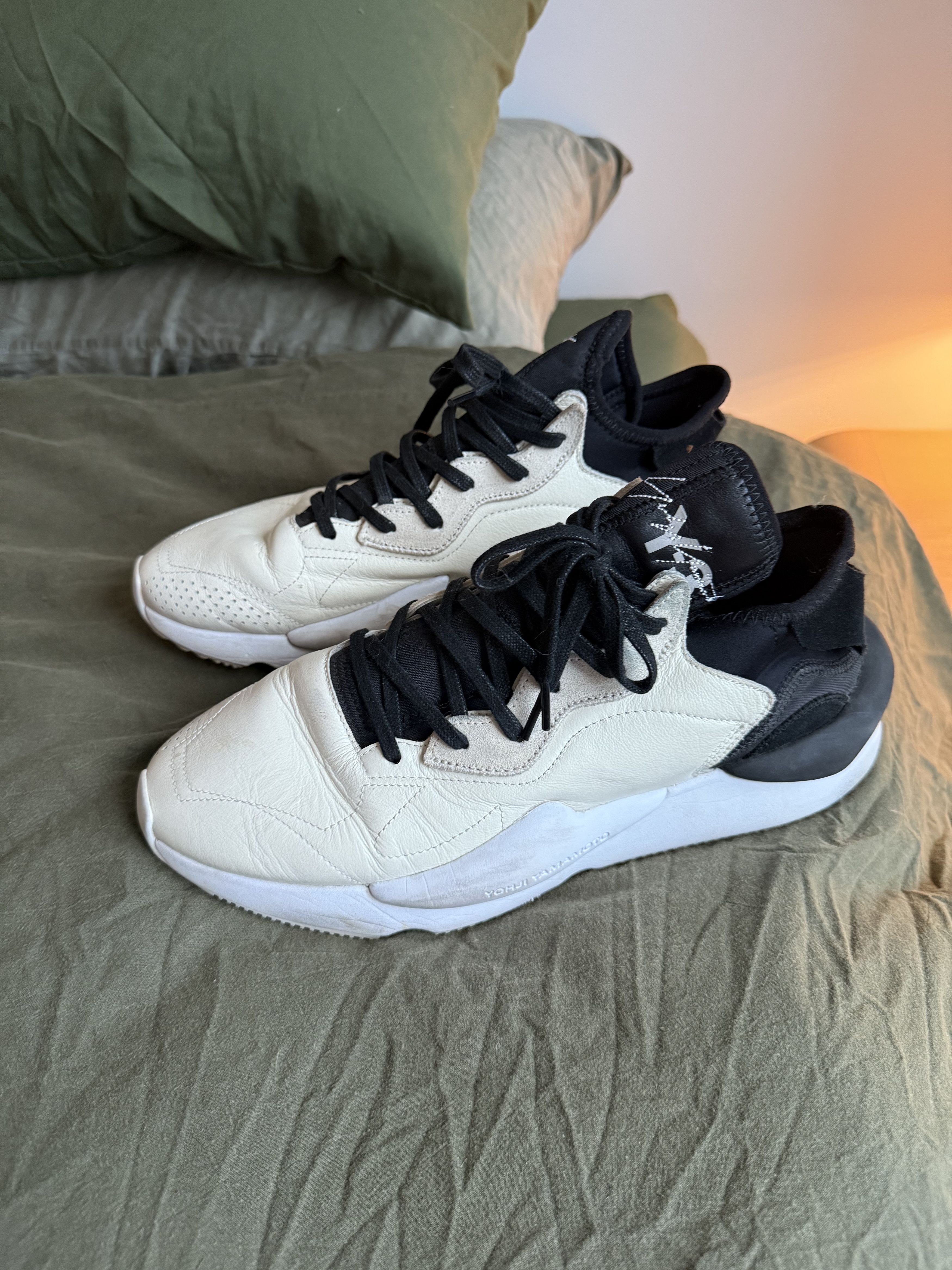 Y-3 Kaiwa Sneakers Size US 12 / EU 45 - 1 Thumbnail