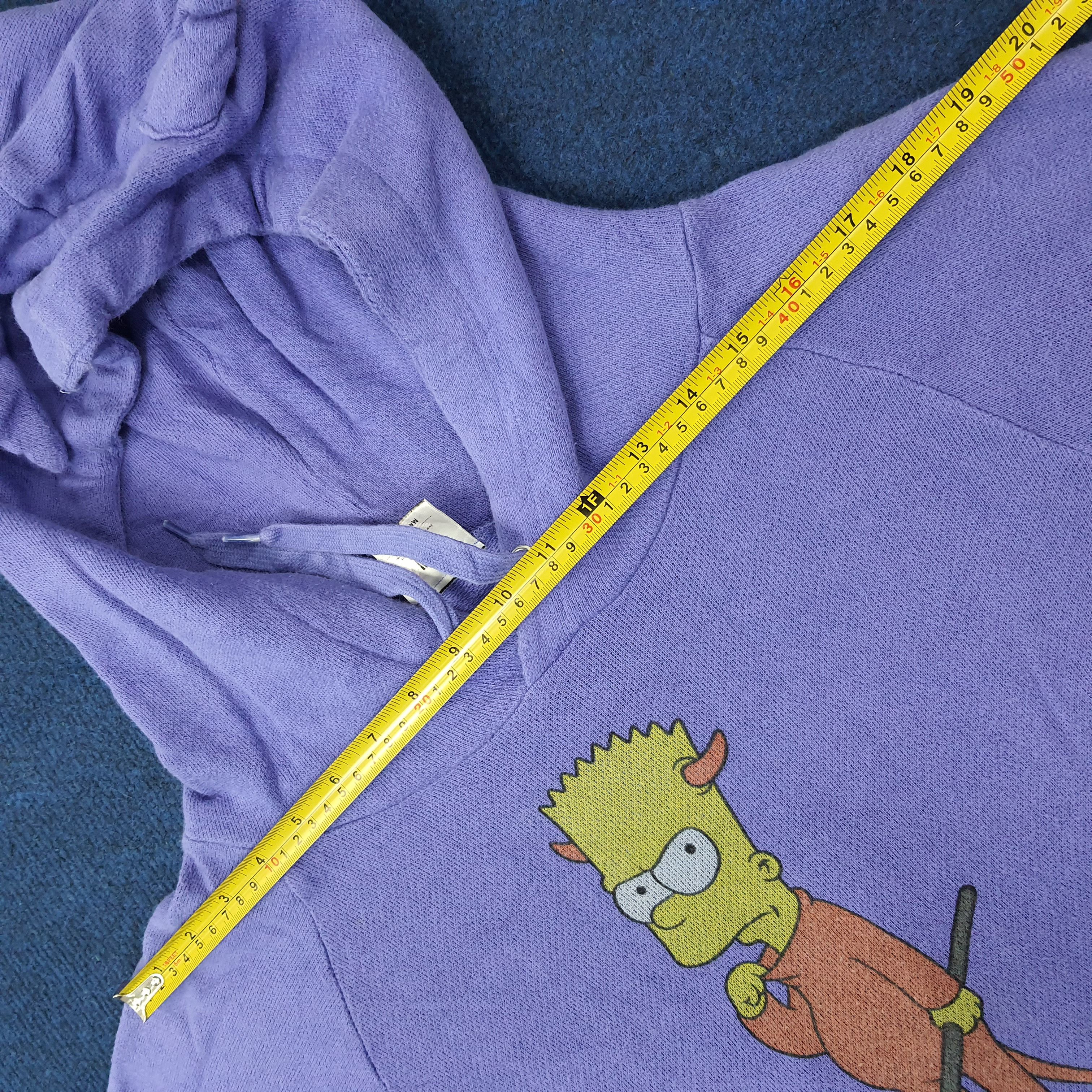 The Simpsons Vintage The Simpson Little Devil Costume Hoodie C264N28 Size US M / EU 48-50 / 2 - 9 Thumbnail