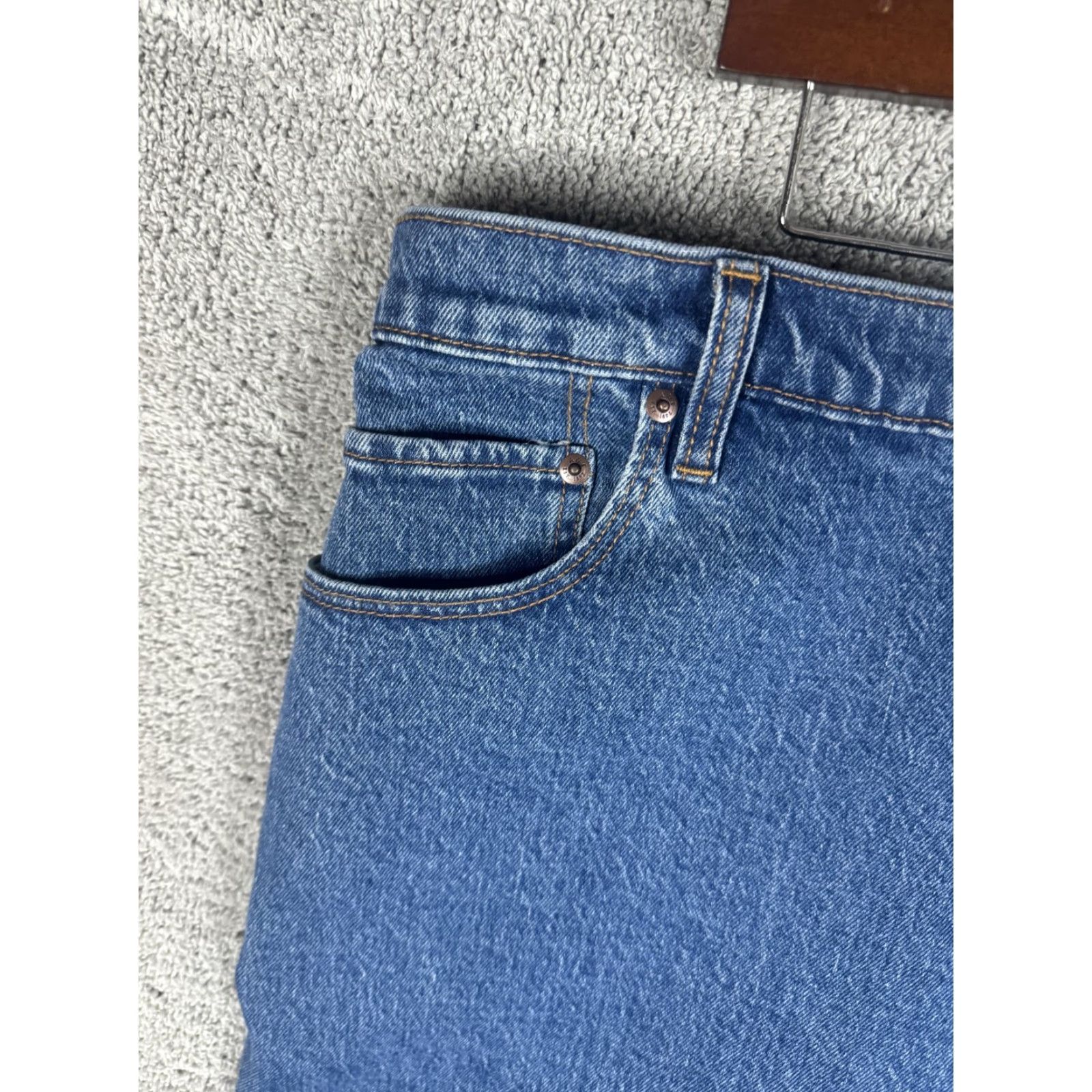 Abercrombie & Fitch VINTAGE Abercrombie & Fitch Jeans Womens 22R Blue 90s Straight Ultra High Rise Denim Size 25" / US 0 / IT 36 - 2 Thumbnail