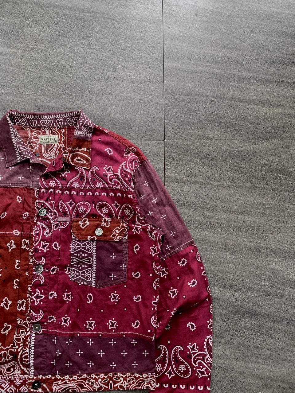 Kapital Kountry FREE TAX! Bandana Patchwork Light Jacket Size US XL / EU 56 / 4 - 2 Thumbnail